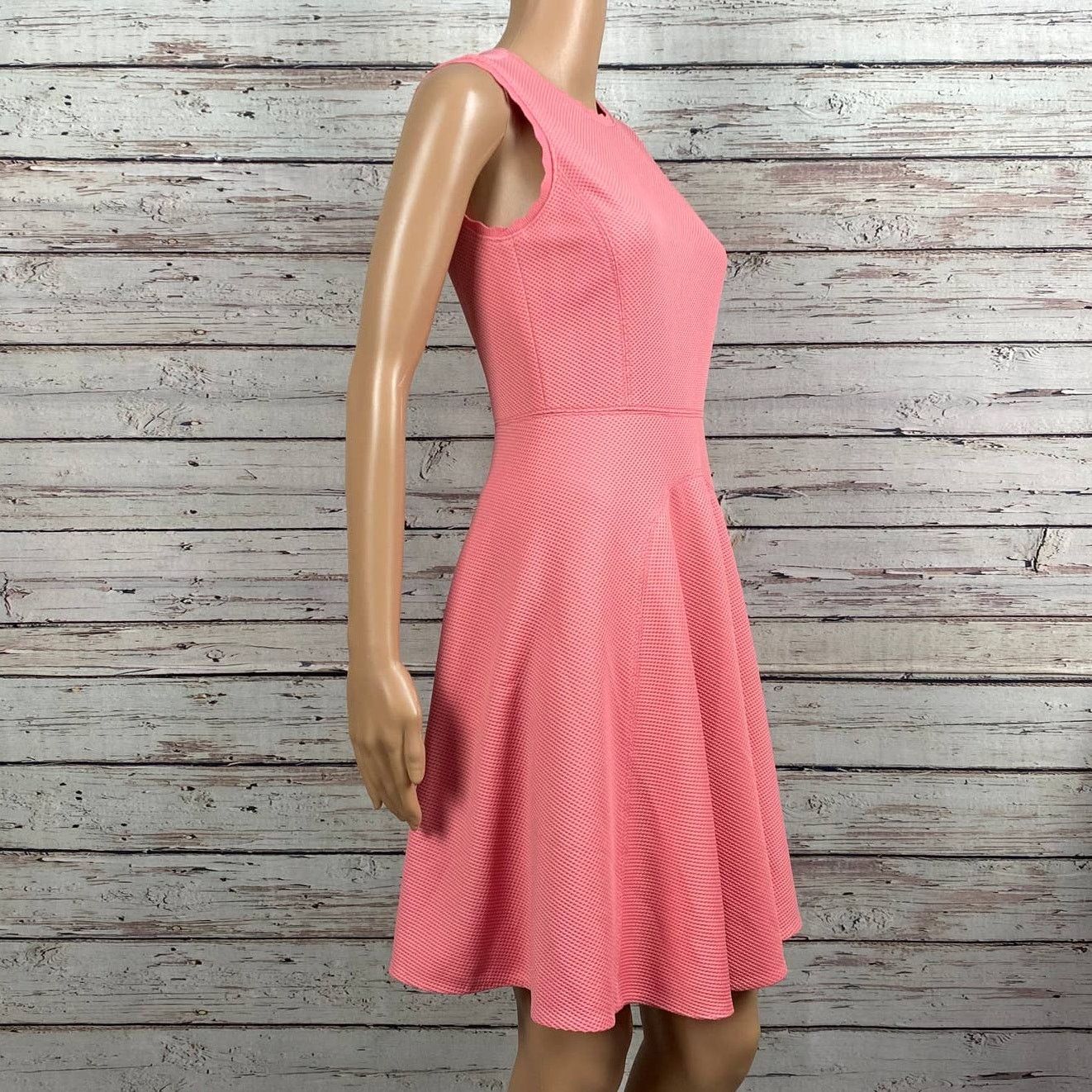 Other Rebecca Taylor Pink Scuba A-Line Fit & Flare Party Dress 0 Size XS / US 0-2 / IT 36-38 - 6 Thumbnail