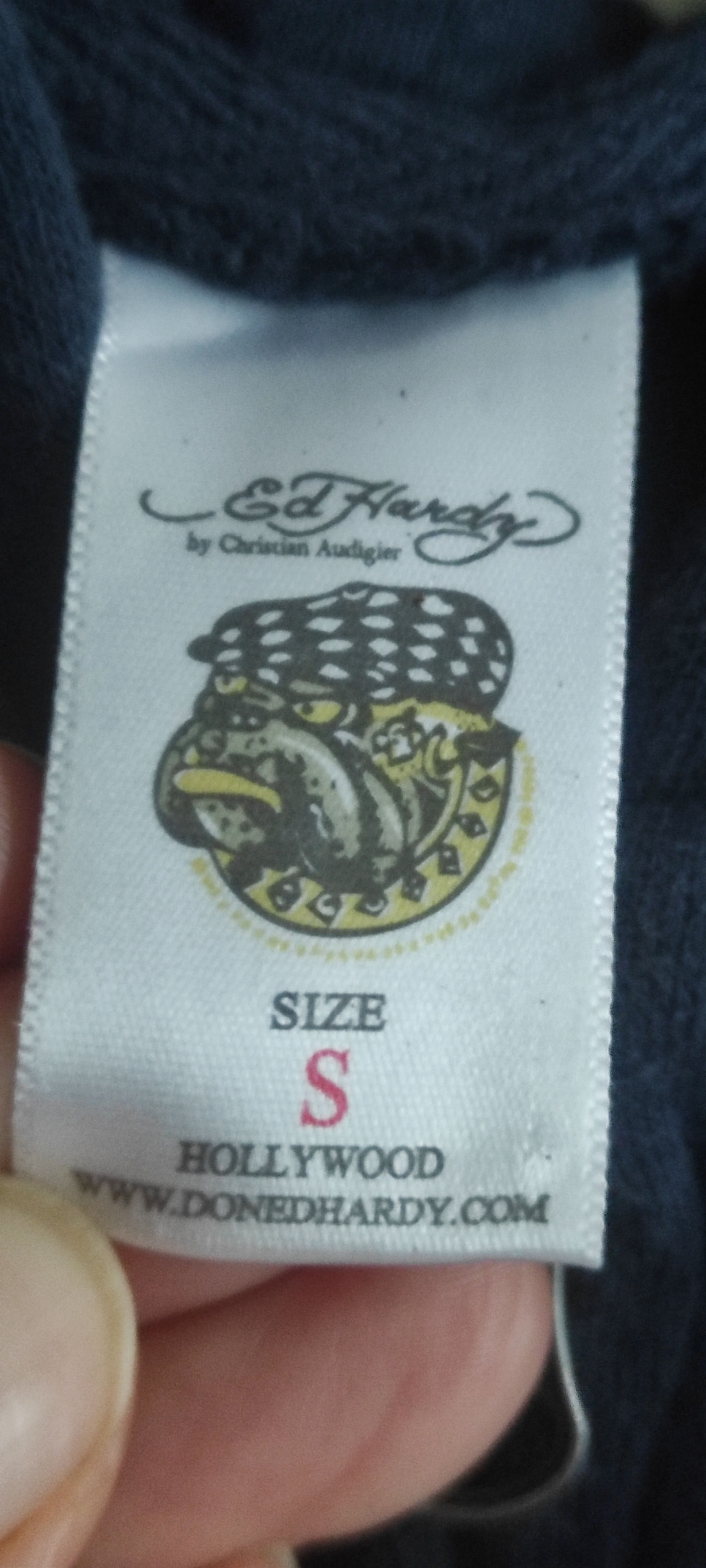 Christian Audigier Ed Hardy Christian Audigier Full Zip Skull Hoodie Size S Size S / US 4 / IT 40 - 20 Thumbnail