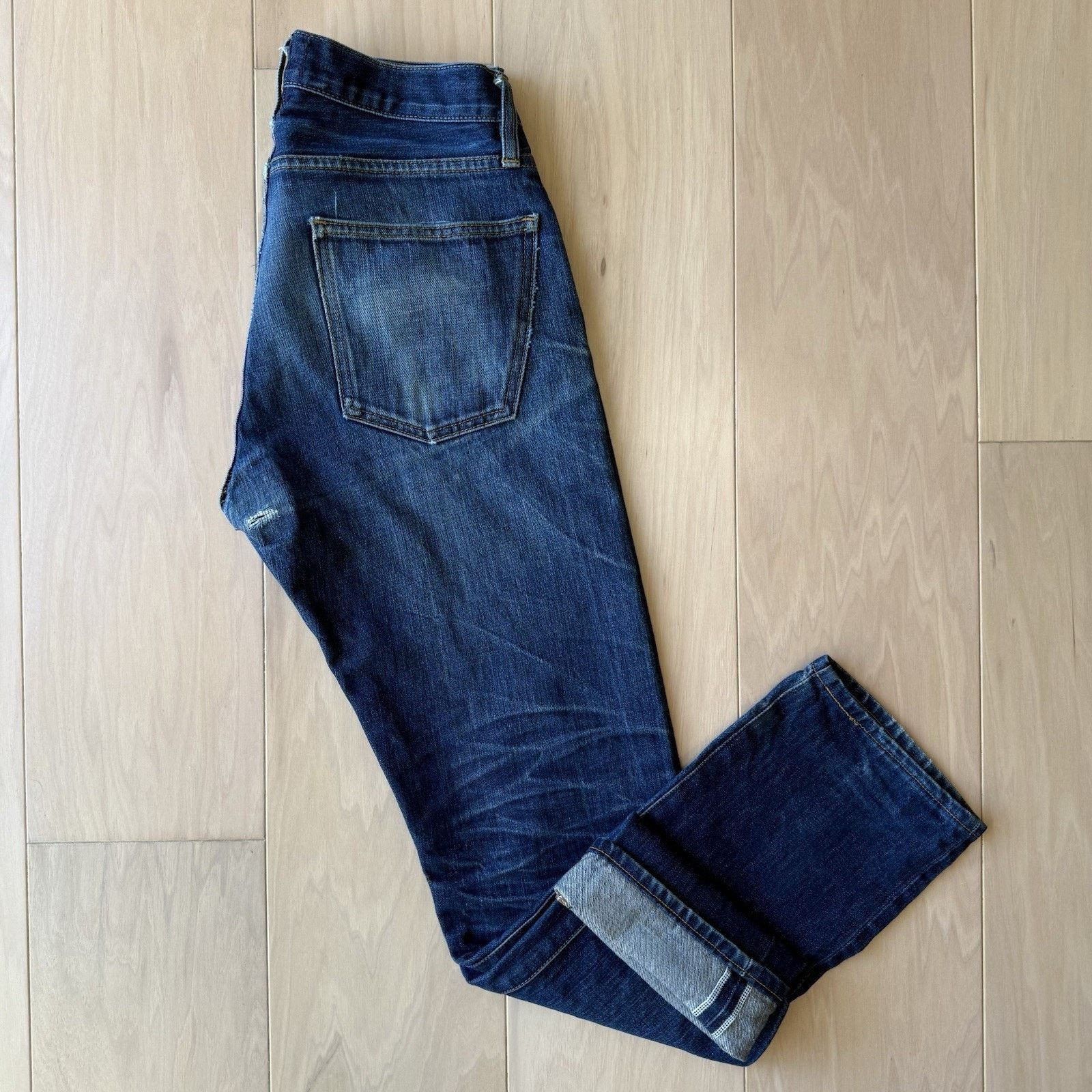 Taylor Stitch Taylor Stitch Selvedge Jeans 30 Blue Dark Wash Slim Denim Size US 30 / EU 46 - 2 Thumbnail