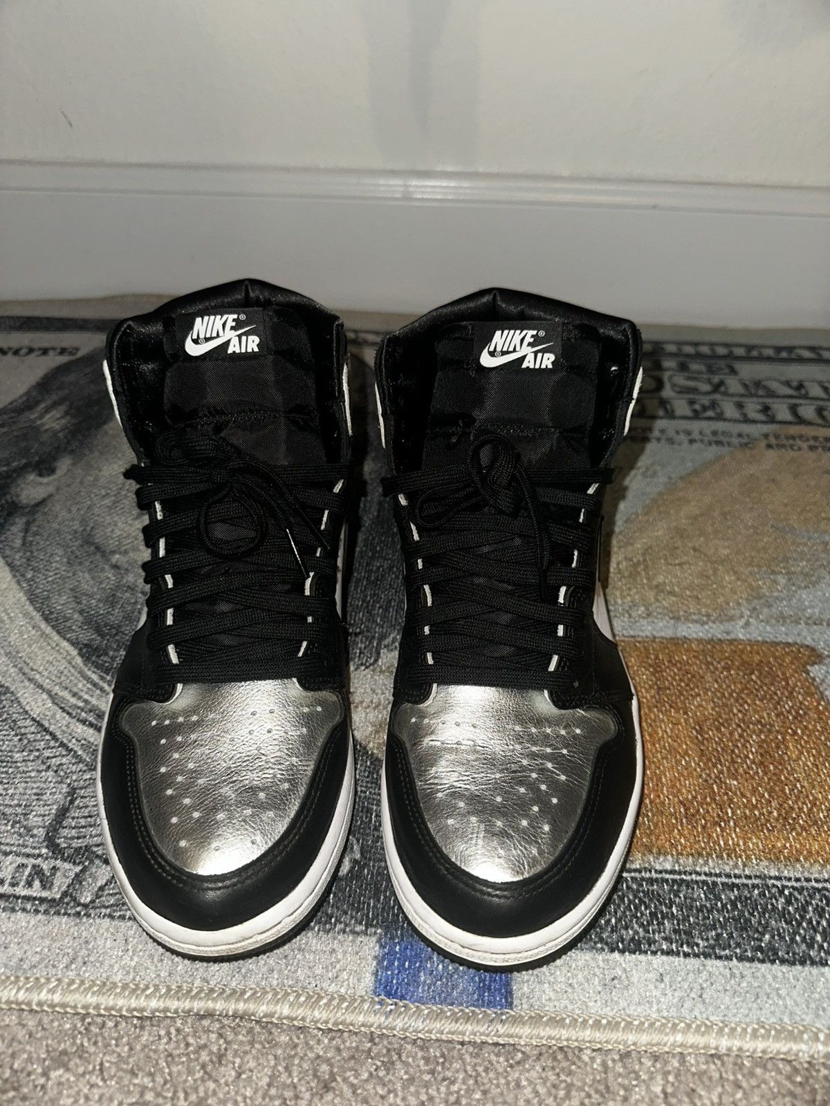Jordan Brand × Nike Jordan 1 “Silver Toe” Size US 9 / EU 42 - 5 Thumbnail
