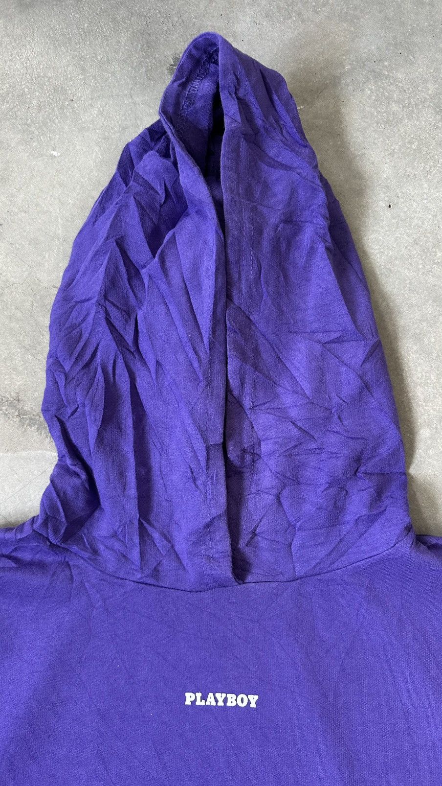 Playboy VINTAGE PLAYBOY SHORT SLEEVE HOODIE Size US L / EU 52-54 / 3 - 7 Thumbnail