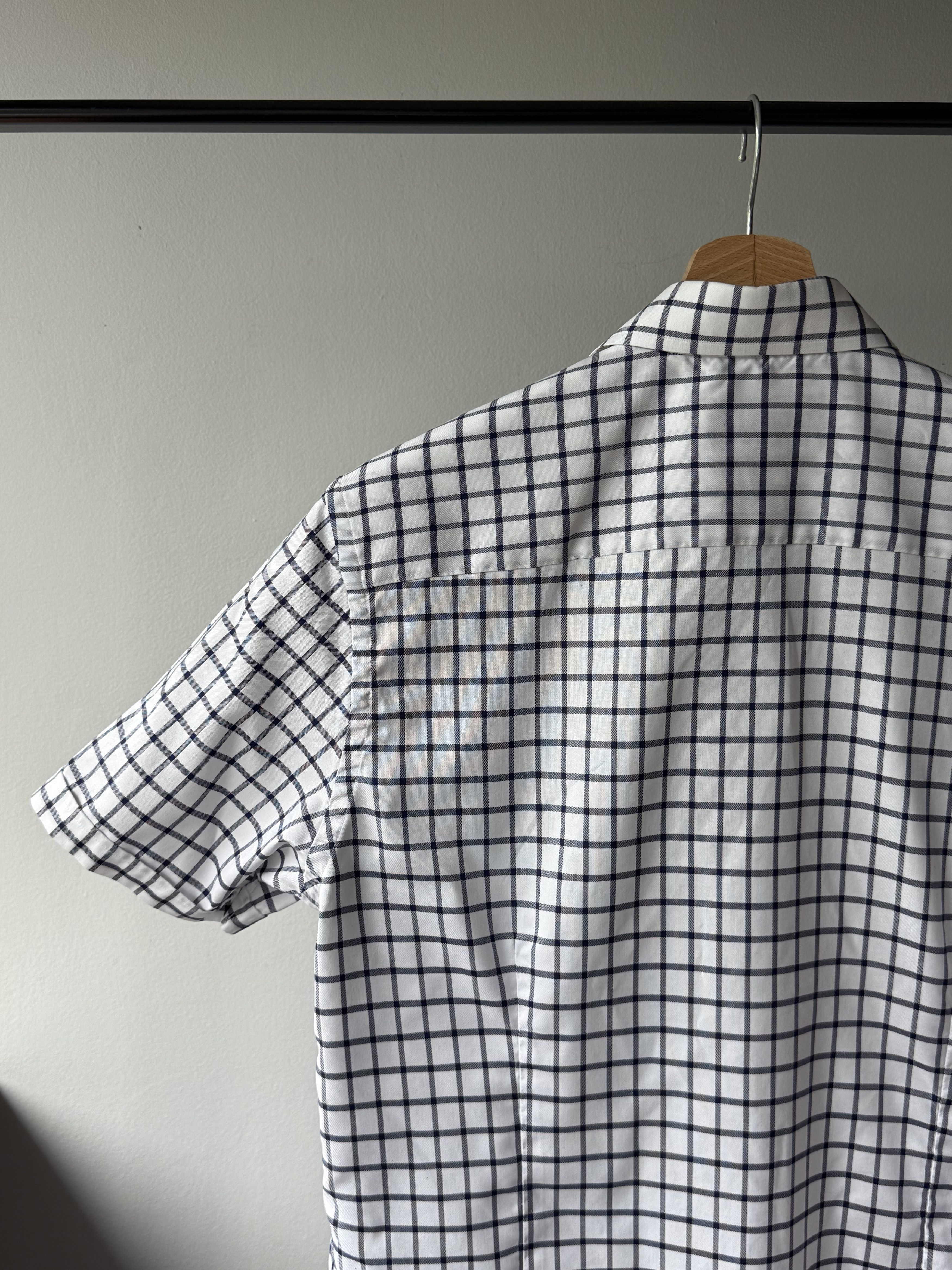 Eton Eton Ganghester 1928 Contemporary Fit Plaid Floral S/S Shirt Size US M / EU 48-50 / 2 - 6 Thumbnail