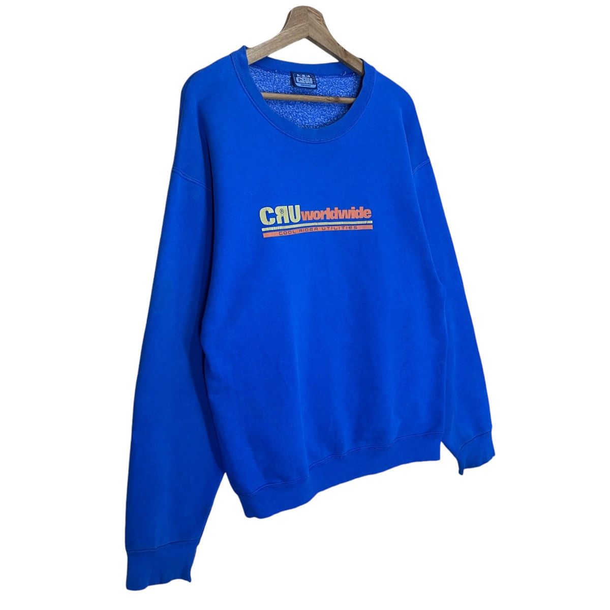 Japanese Brand 90's Cool Rider Utilities Made In Usa Crewneck Sweatshirt Size US M / EU 48-50 / 2 - 2 Thumbnail