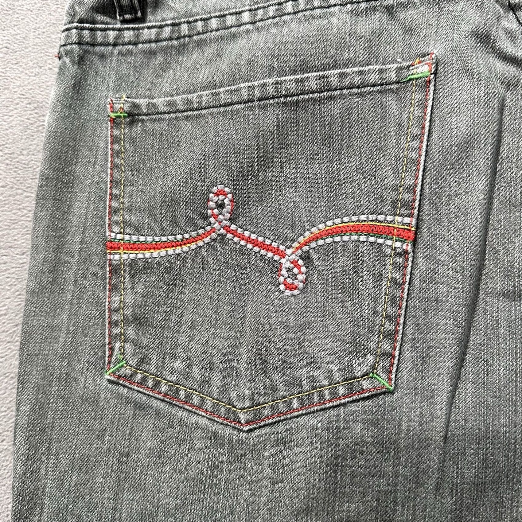 Denime LRG Shorts Mens 34 Gray Denim Lifted United Short GUC Size US 34 / EU 50 - 5 Thumbnail