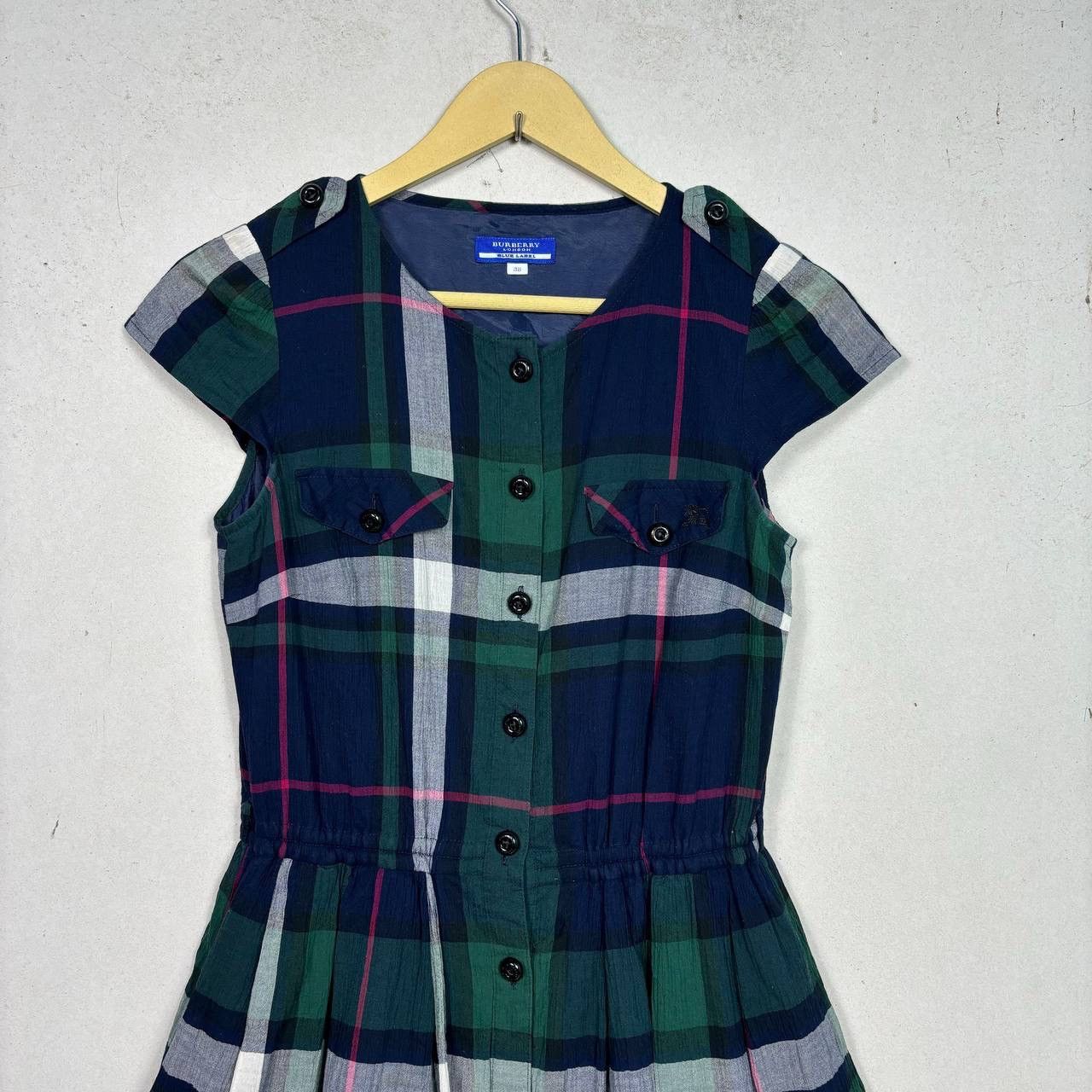 Burberry Burberry London Y2K Plaid Dress Japan Size 38 Good Cond. Size XS / US 0-2 / IT 36-38 - 3 Thumbnail