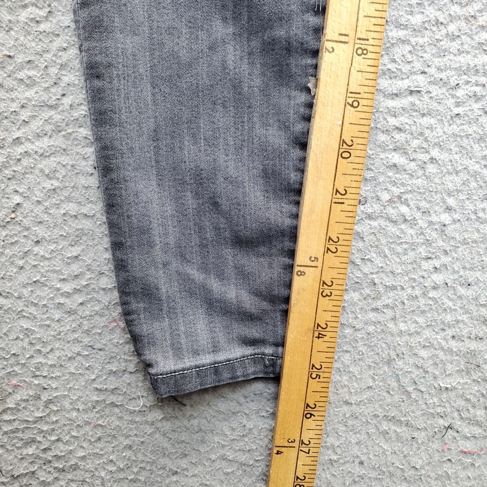 Vintage Liverpool Los Angeles Skinny Jeans Women's Gray Medium Wash 5-Pocket Design Size 2/26 Jeans Ladies 5-Pocket Gray Wash Size 26" / US 2 / IT 38 - 3 Thumbnail