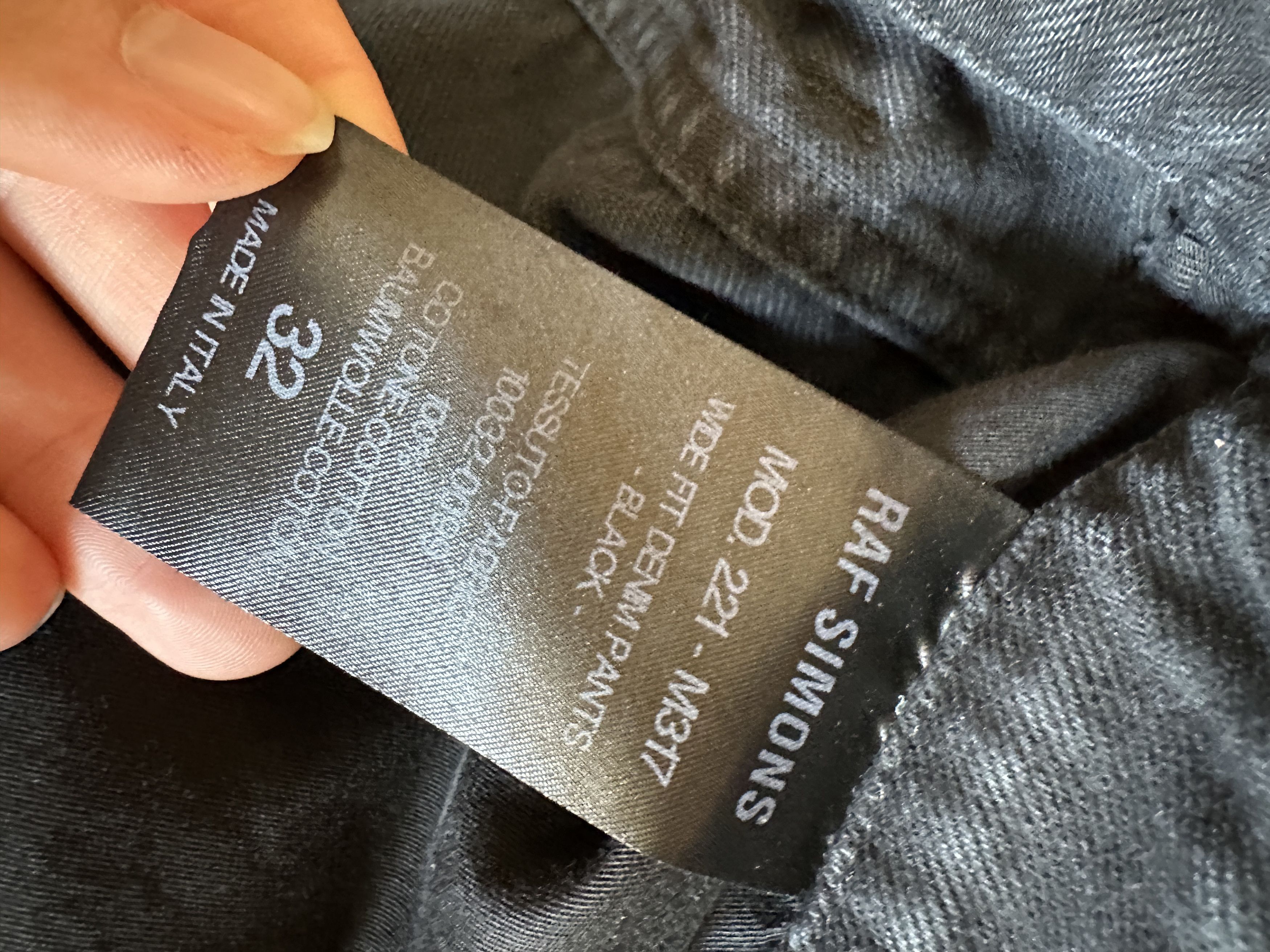 Raf Simons Raf Simons Wide Leg Jeans Size US 36 / EU 52 - 7 Thumbnail