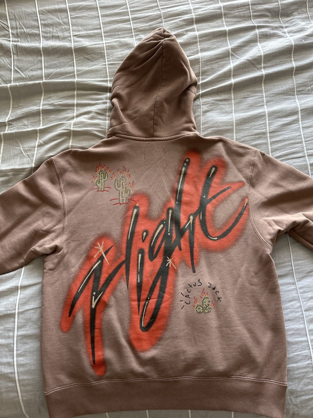 Jordan Brand × Travis Scott Jordan Flight x Travis Scott Hooded Sweatshirt Size US L / EU 52-54 / 3 - 2 Thumbnail