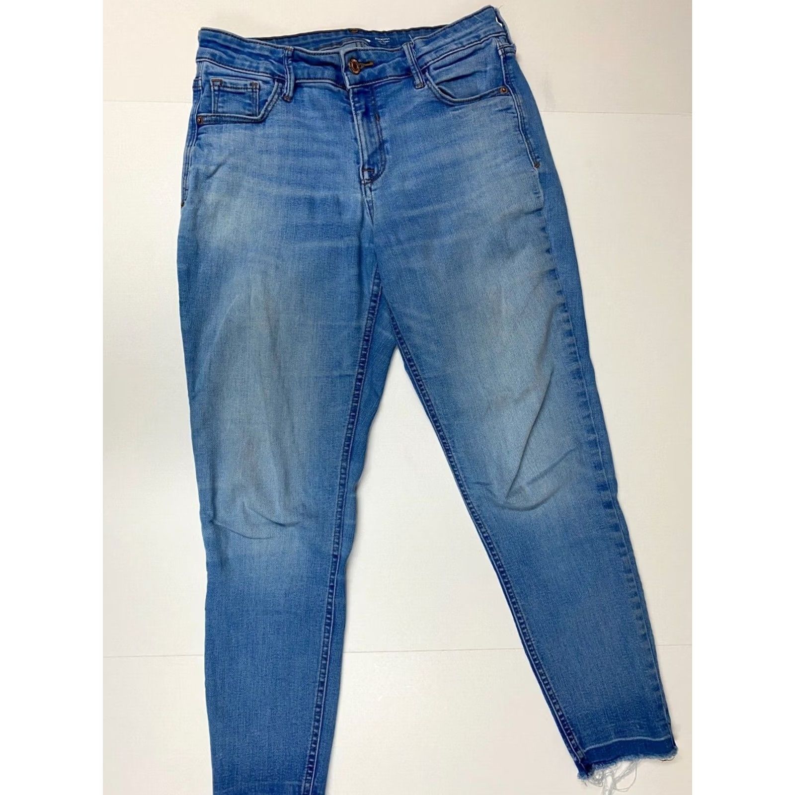 Old Navy Old Navy Jeans Womens 4 Blue Rockstar Skinny Denim 28x26 Stretch Straight Classic Arizona jeans Size 27" / US 4 / IT 40 - 7 Thumbnail