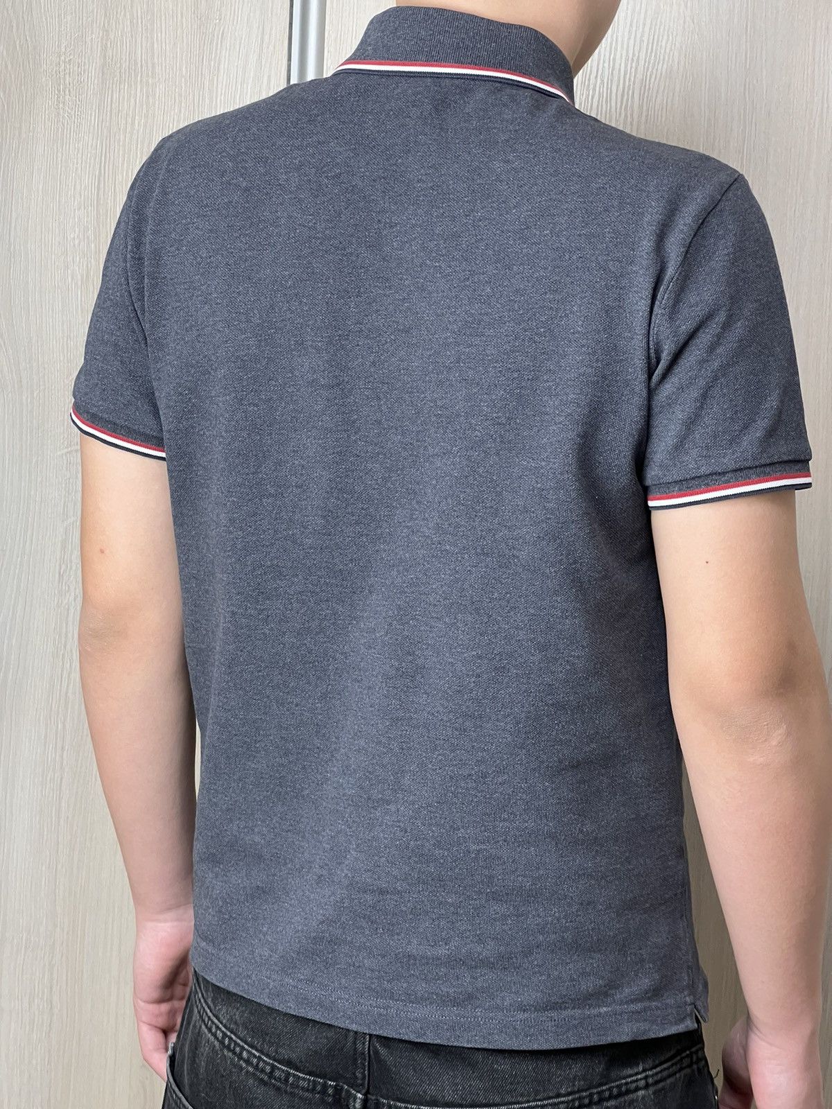 Moncler MONCLER Polo Shirt Cotton Short Sleeve Logo Patch Size US S / EU 44-46 / 1 - 2 Thumbnail
