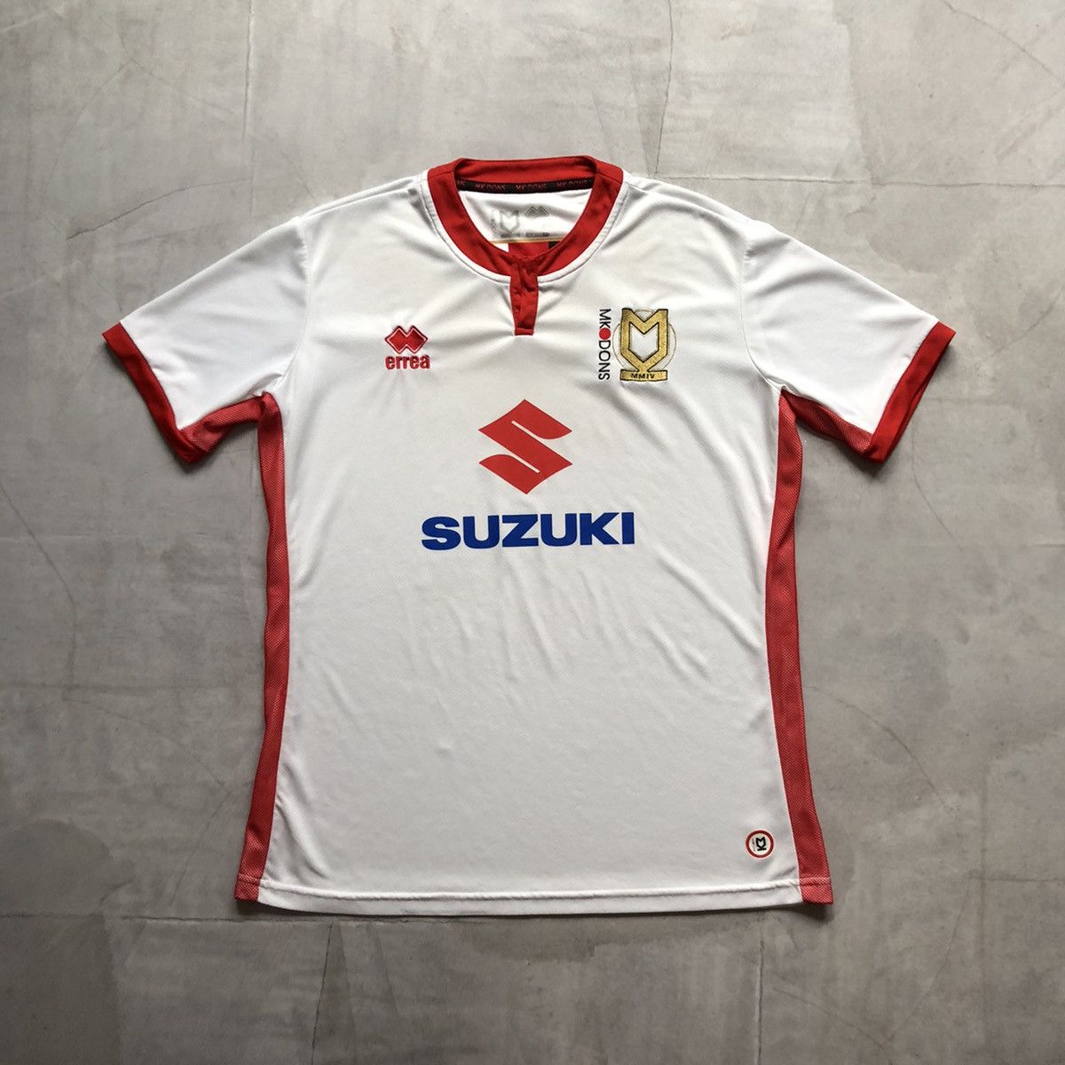Other Milton Keynes MK Dons Soccer Jersey Football kit Y2K 90s Size US XL / EU 56 / 4 - 1 Thumbnail