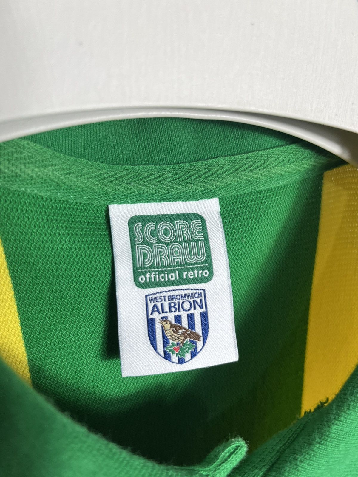 Other West Bromwich Albion 1977 1981 away shirt jersey Score Draw Size US XL / EU 56 / 4 - 3 Thumbnail
