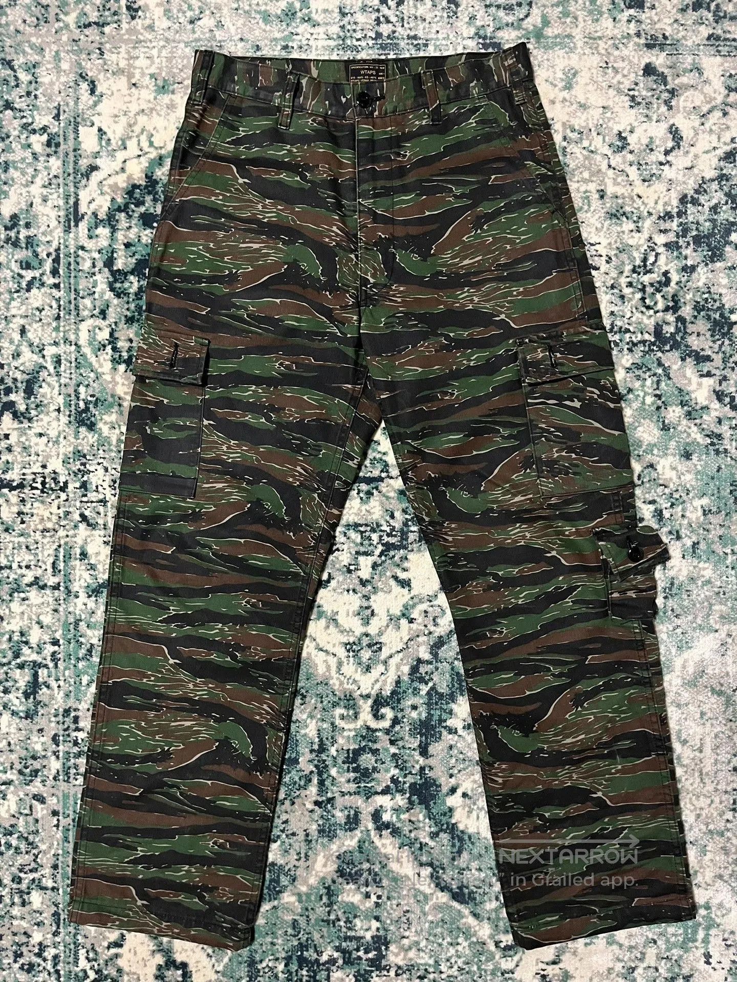 Wtaps WTAPS 17SS Jungle Stock Camo Cargo Pants. Size US 26 / EU 42 - 1 Thumbnail