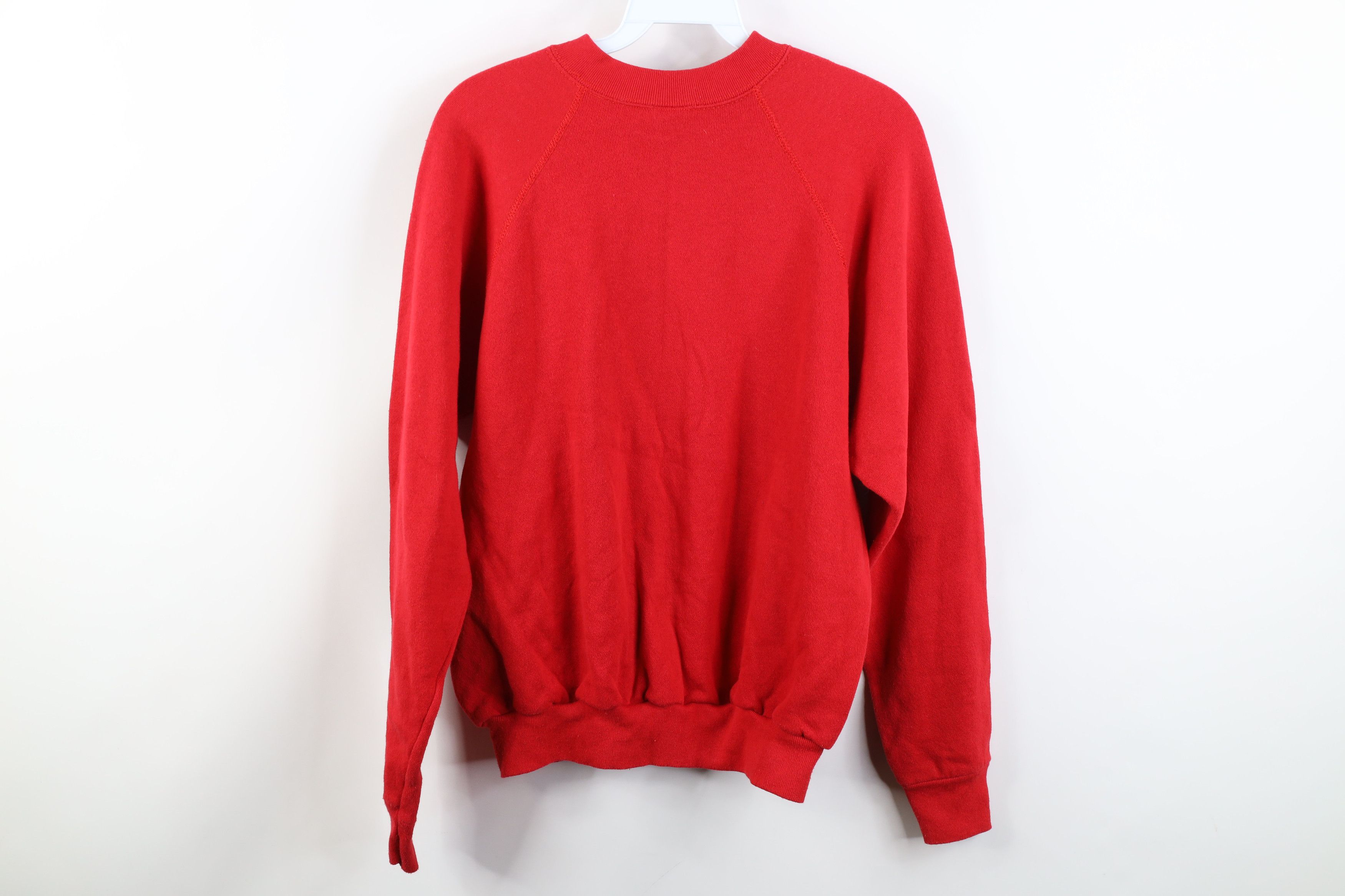 Vintage Vintage 80s 90s Streetwear Raglan Crewneck Sweatshirt USA Size L / US 10 / IT 46 - 9 Thumbnail