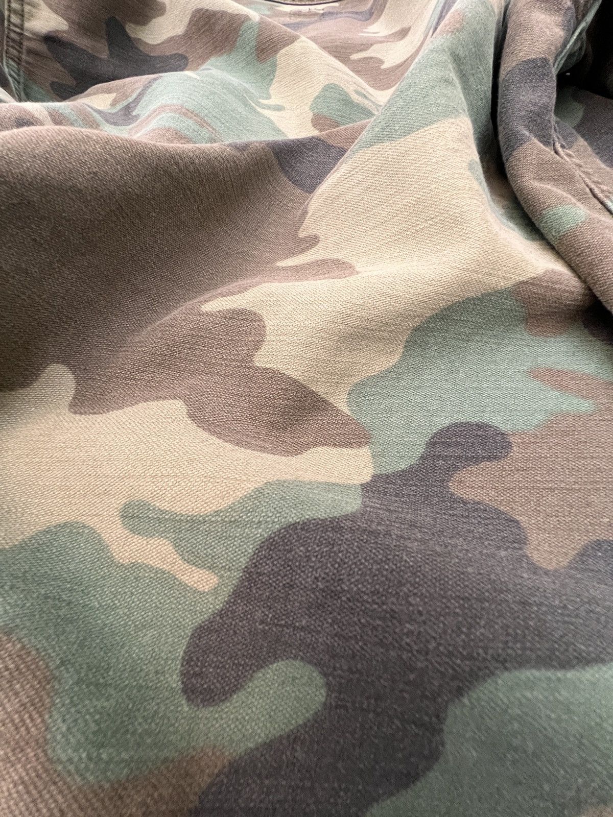 Orslow U.S. Army Fatigue Shirt - Woodland Camo (Size 2/M) Size US M / EU 48-50 / 2 - 4 Thumbnail