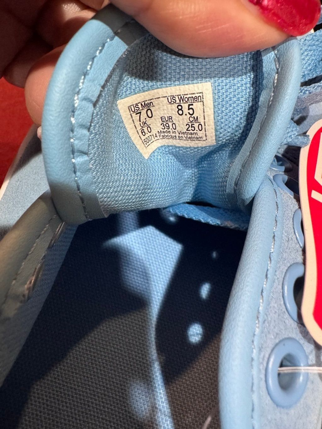 Vans Vans Authentic soft Suede Alaskan Blue NIB Size US 8.5 / IT 38.5 - 11 Thumbnail