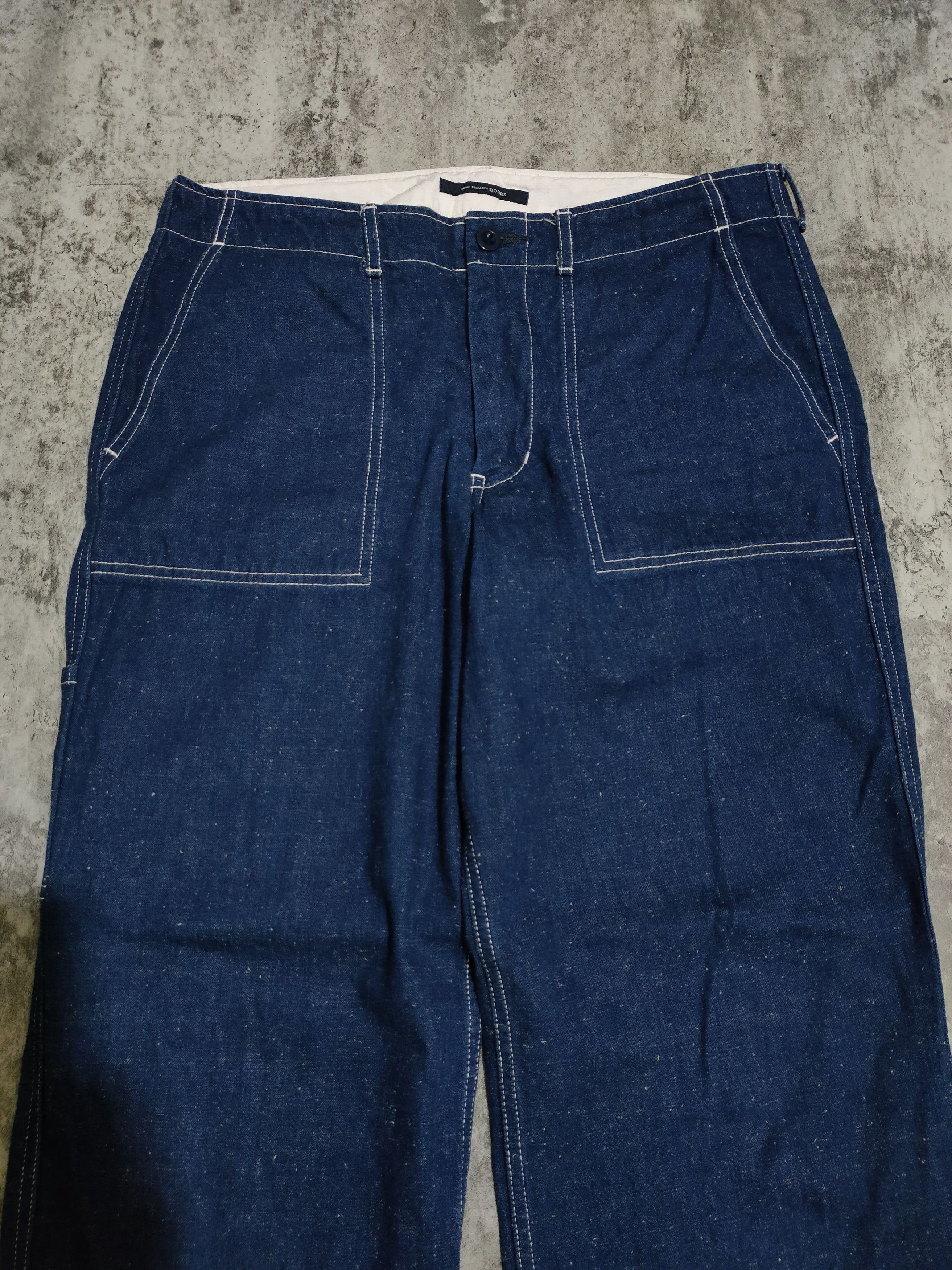 Japanese Brand × URBAN RESEARCH DOORS Urban Research Doors Carpenter Denim Pans Size US 33 - 4 Thumbnail