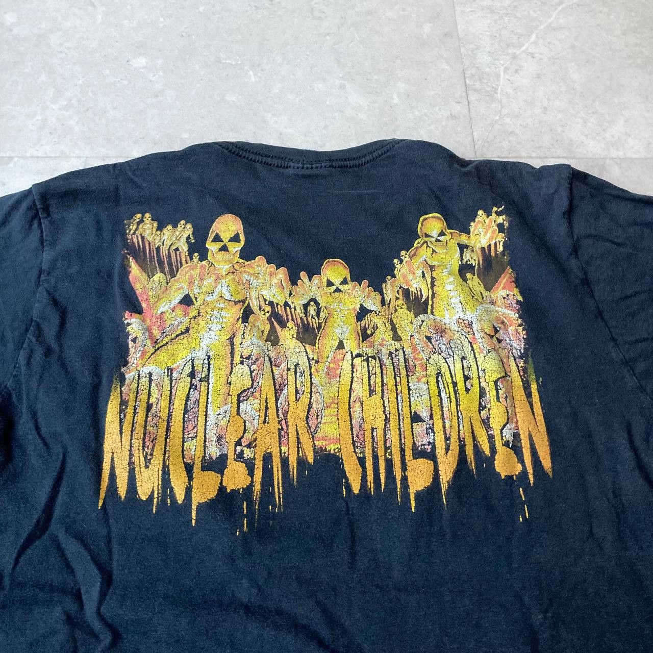 Band Tees Vintage Megadeth Nuclear Children Trash Metal Rock Band Size US L / EU 52-54 / 3 - 8 Thumbnail