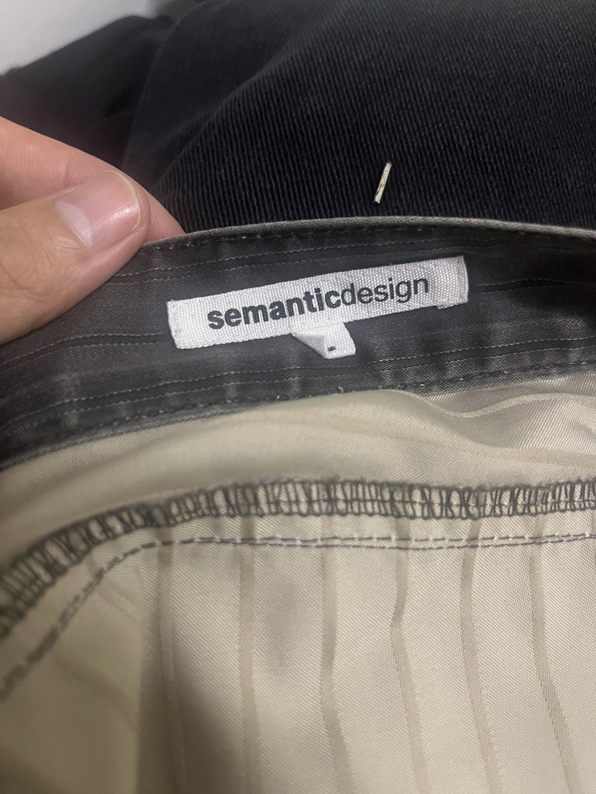 semanticdesign 2000s Semantic Design Lace Up Flared Pants Size US 33 - 5 Thumbnail