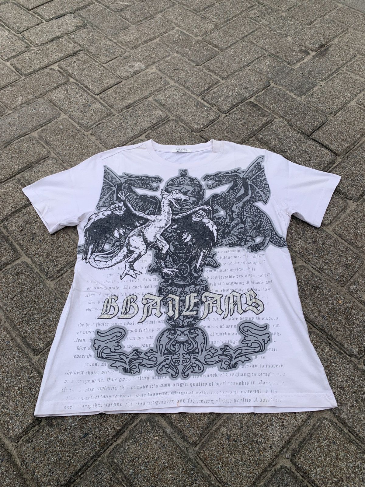 Japanese Brand Bang bang poem shirt Size US XL / EU 56 / 4 - 2 Thumbnail