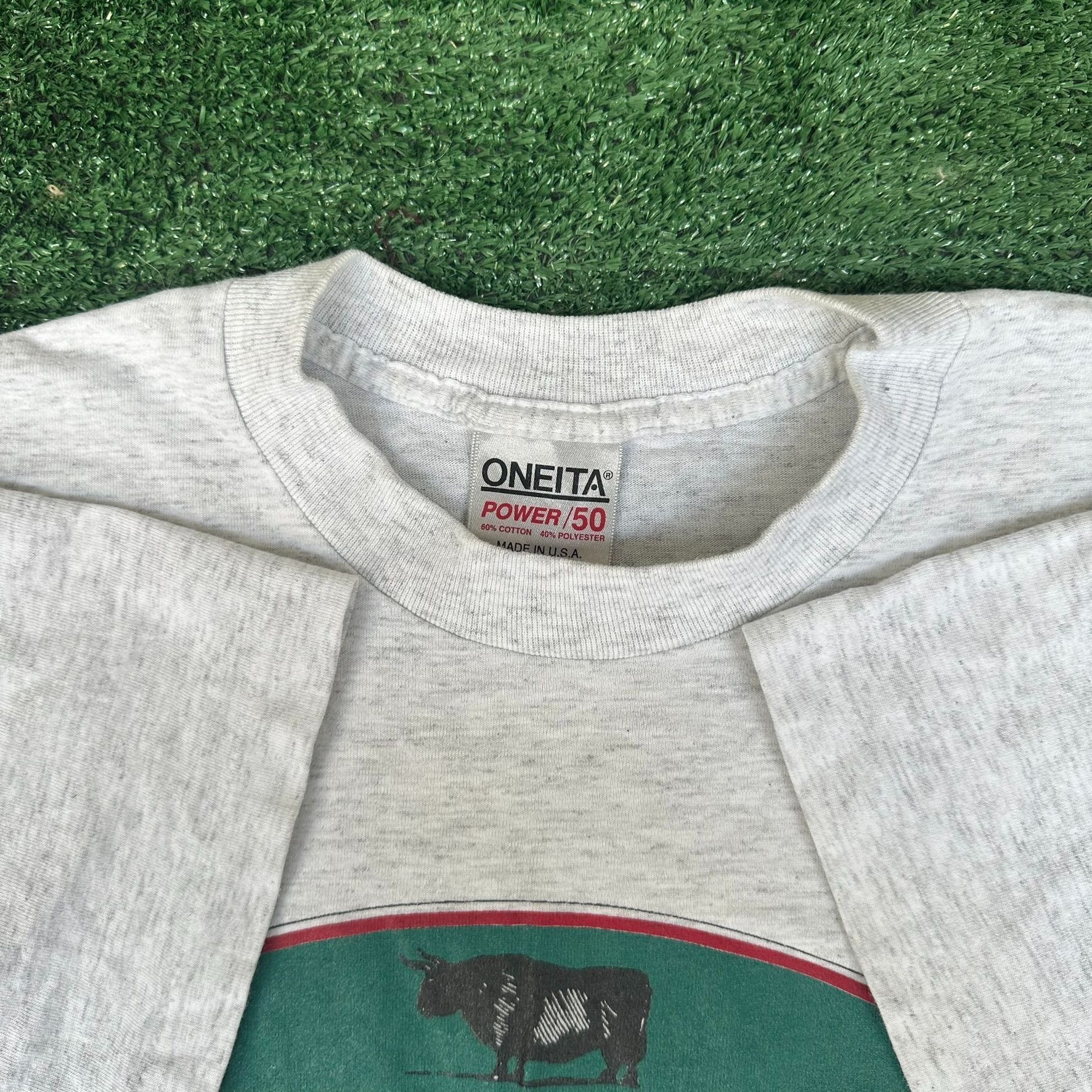 Vintage Vintage 90s Connecticut Dive Bar T-Shirt Gray L Single Stitc Size US L / EU 52-54 / 3 - 3 Thumbnail