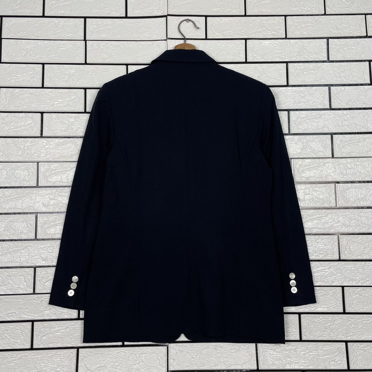 Burberry Vintage Burberrys Women Wool Black Jacket Size M / US 6-8 / IT 42-44 - 7 Thumbnail