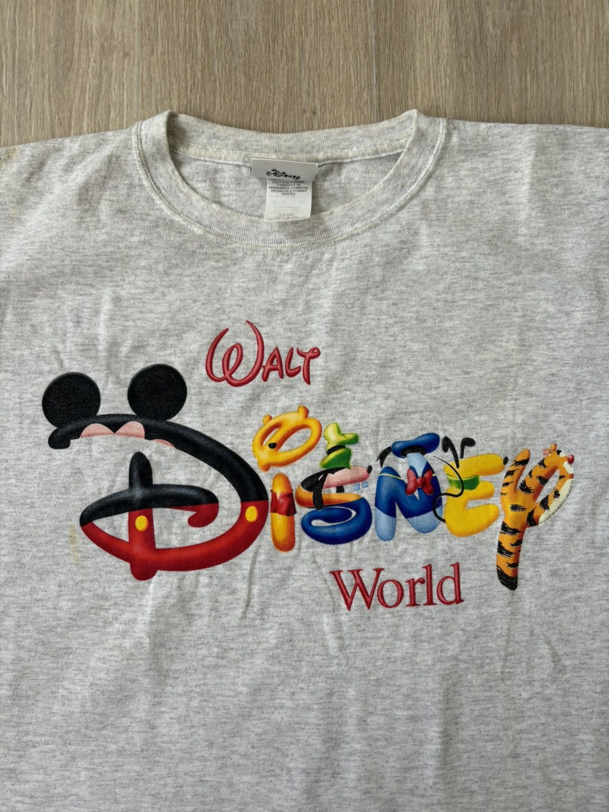 Disney × Vintage Vintage Disney world t shirt 1990s Size US L / EU 52-54 / 3 - 2 Thumbnail