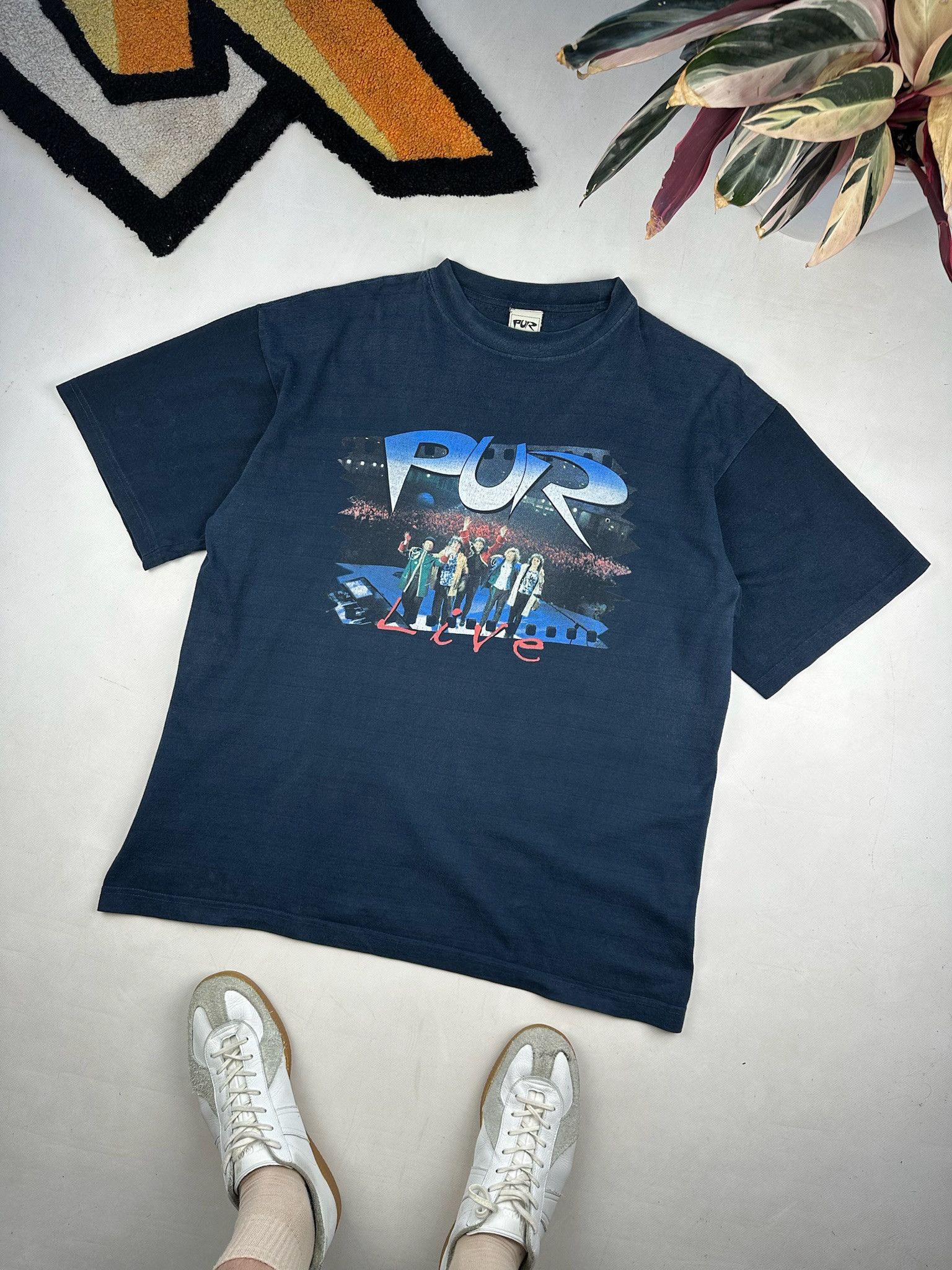 Band Tees Vintage 90’s Pur band t-shirt Size US XL / EU 56 / 4 - 1 Thumbnail