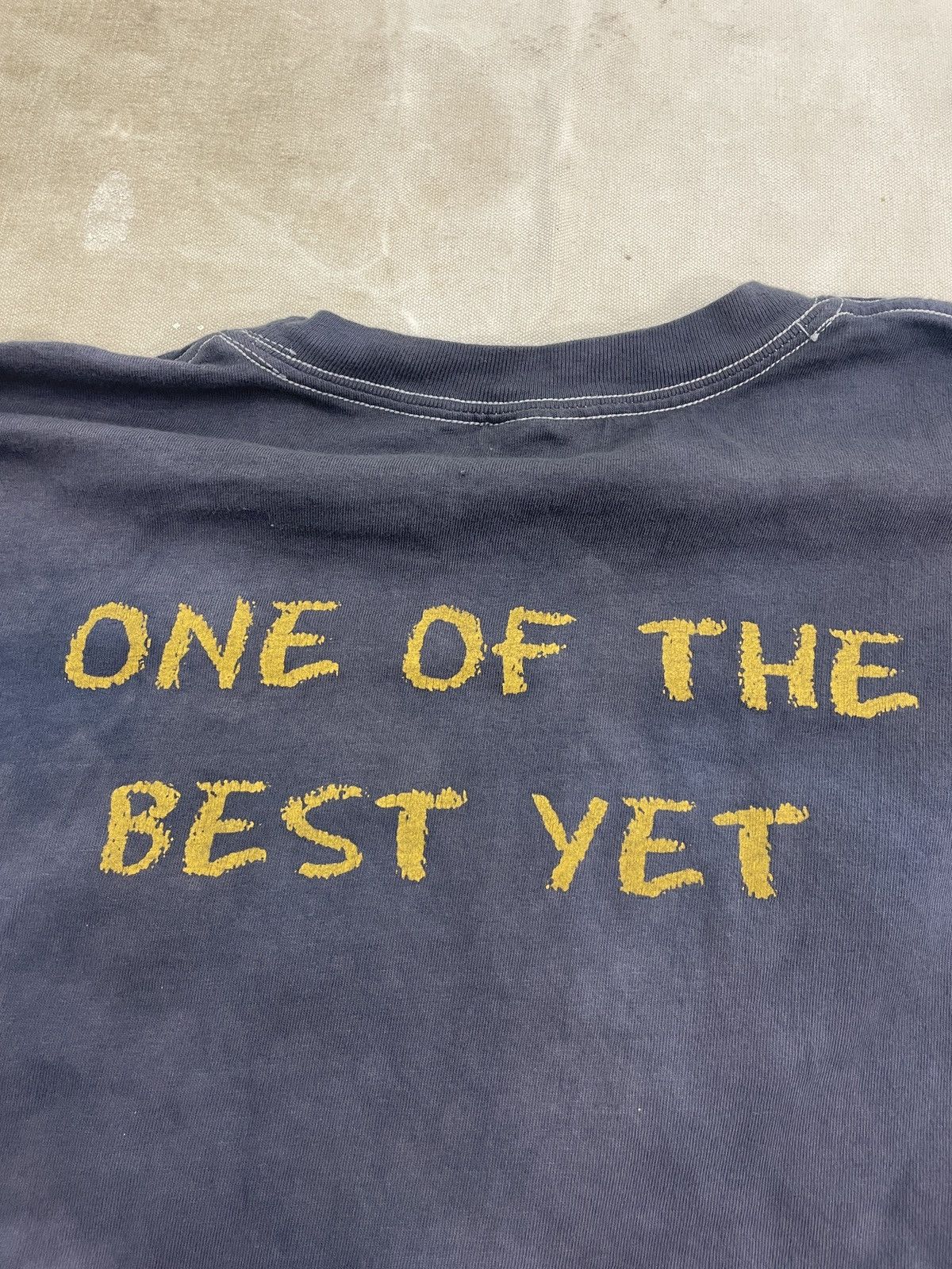 Vintage GangStarr ONE OF THE BEST YET overdyed Longsleeve tee XLXXL Size US XL / EU 56 / 4 - 9 Thumbnail