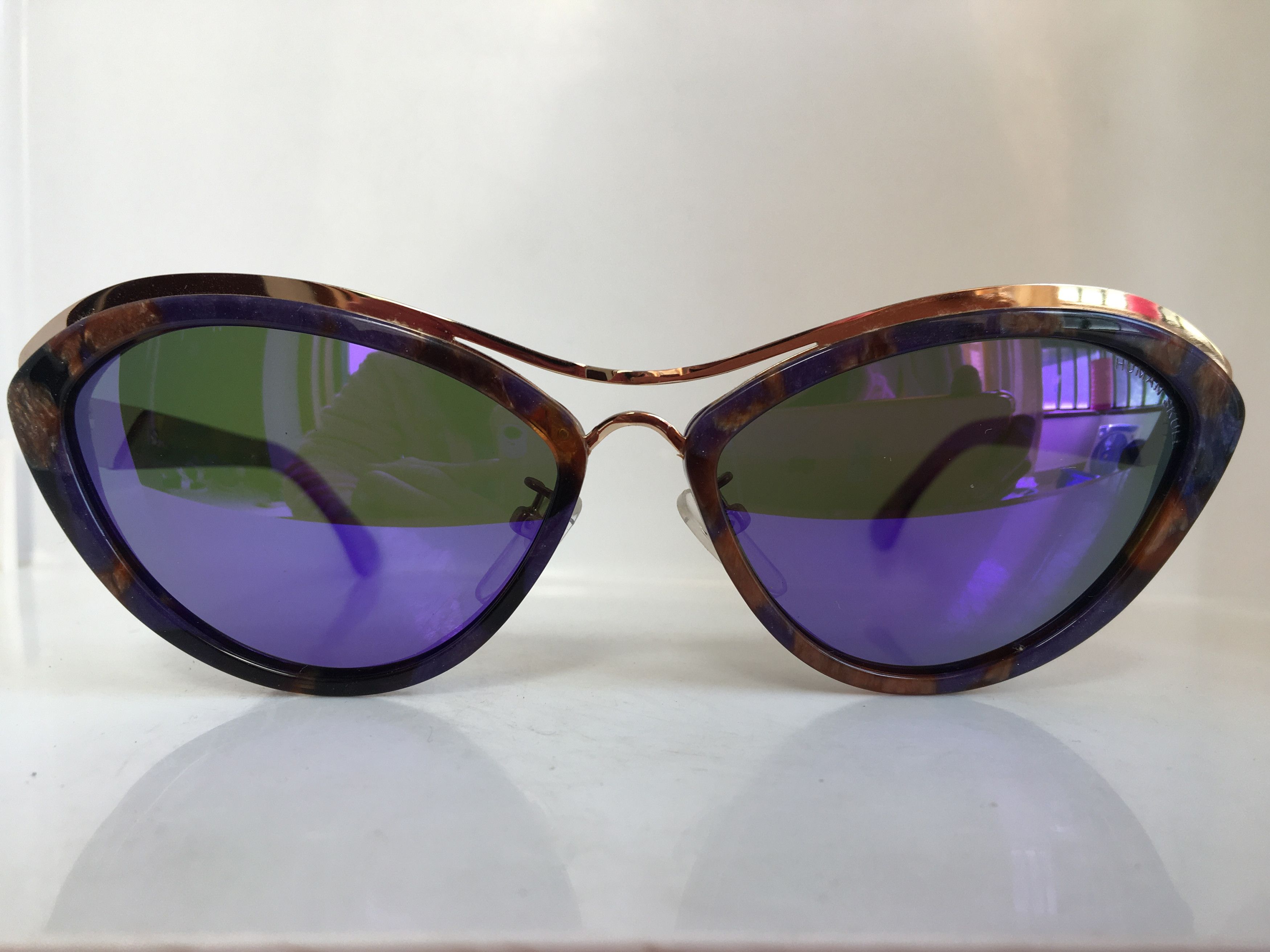 Vintage Vintage Human Skull H1500SCat Eyee Sunglasses Frame Size ONE SIZE - 1 Thumbnail