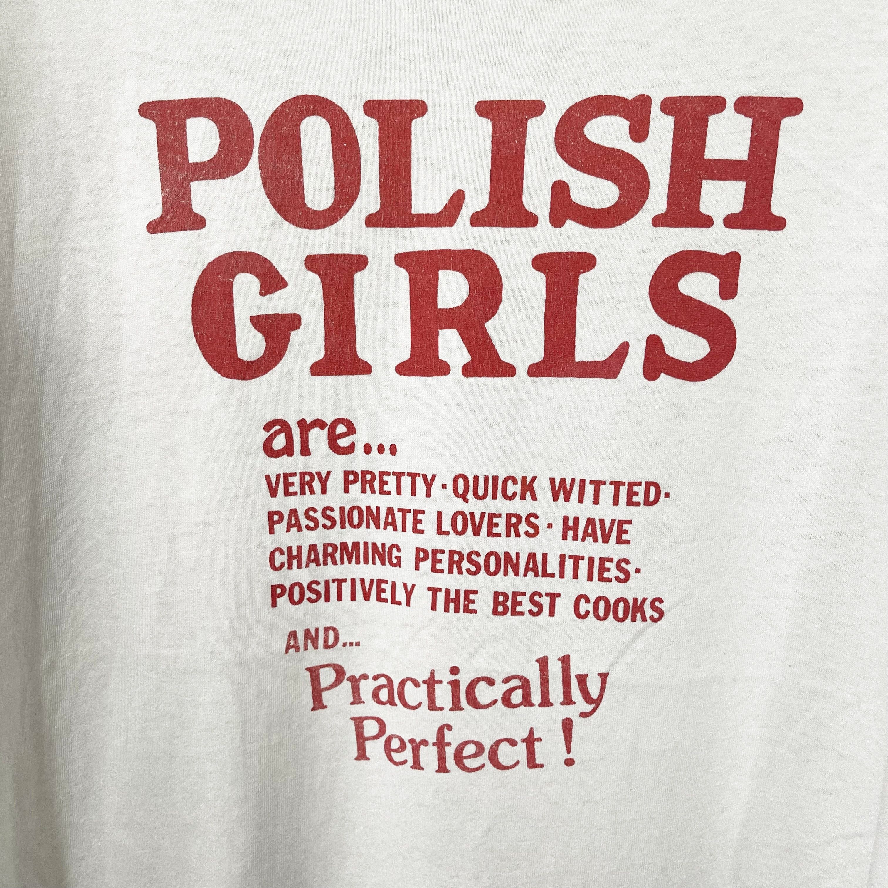 Vintage Vintage 80s Polish Girls “Practically Perfect” T-Shirt Size US L / EU 52-54 / 3 - 2 Thumbnail