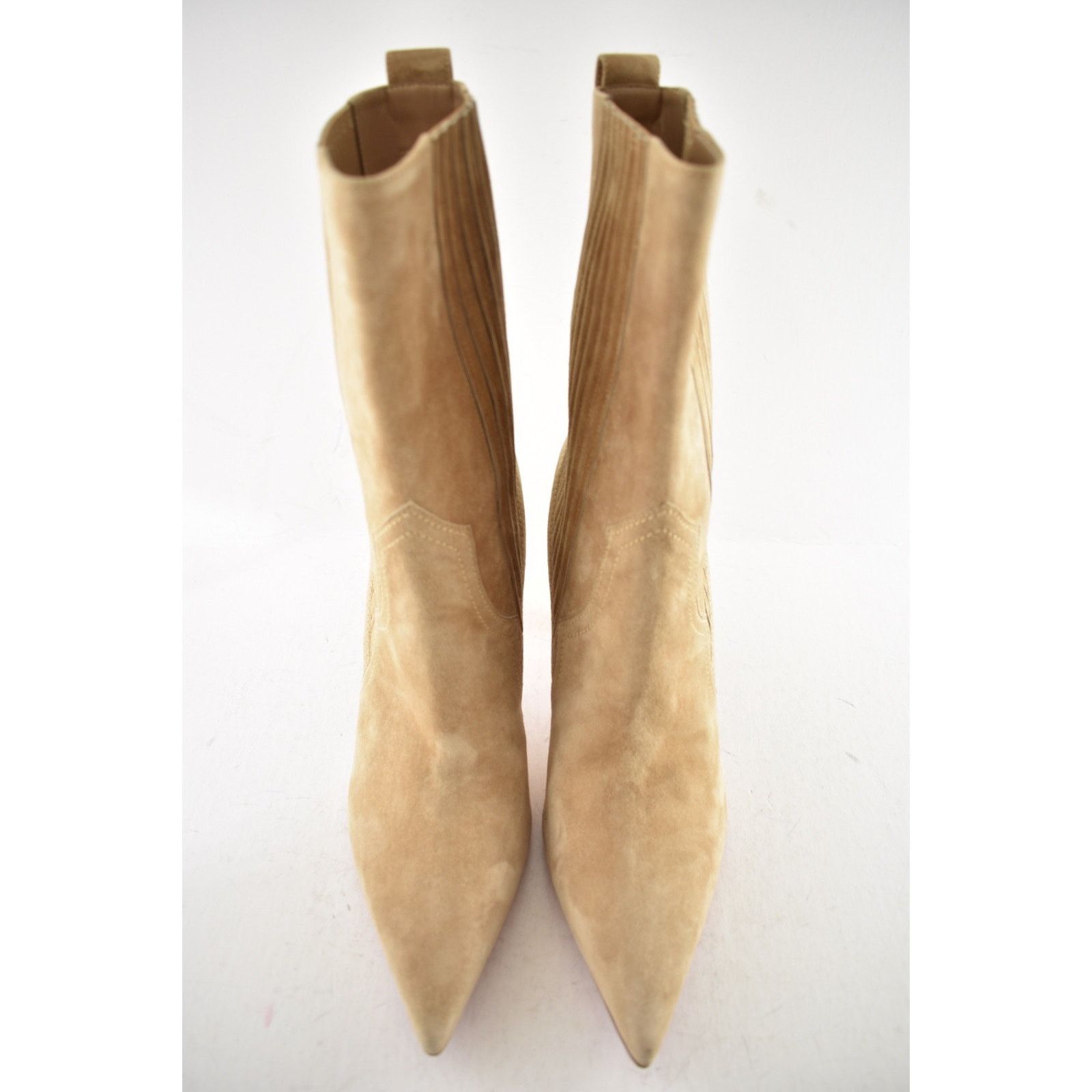 Christian Louboutin Christian Louboutin Santigag 85 Lionne Suede Ankle Boot 40 Size US 10 / IT 40 - 7 Thumbnail
