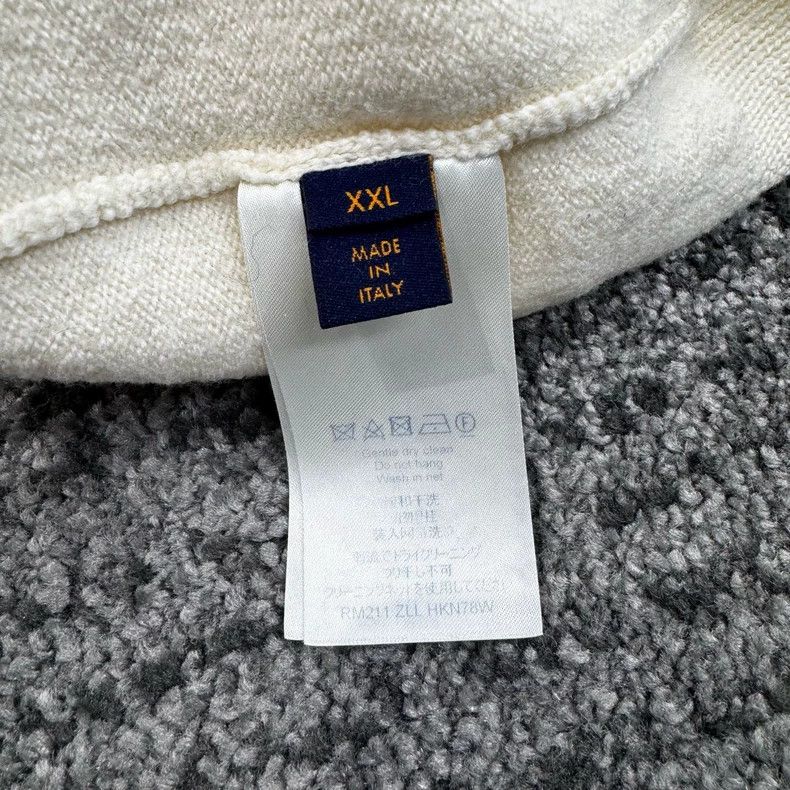 Louis Vuitton Louis Vuitton Clock Logo Sweater Size US XXL / EU 58 / 5 - 4 Thumbnail