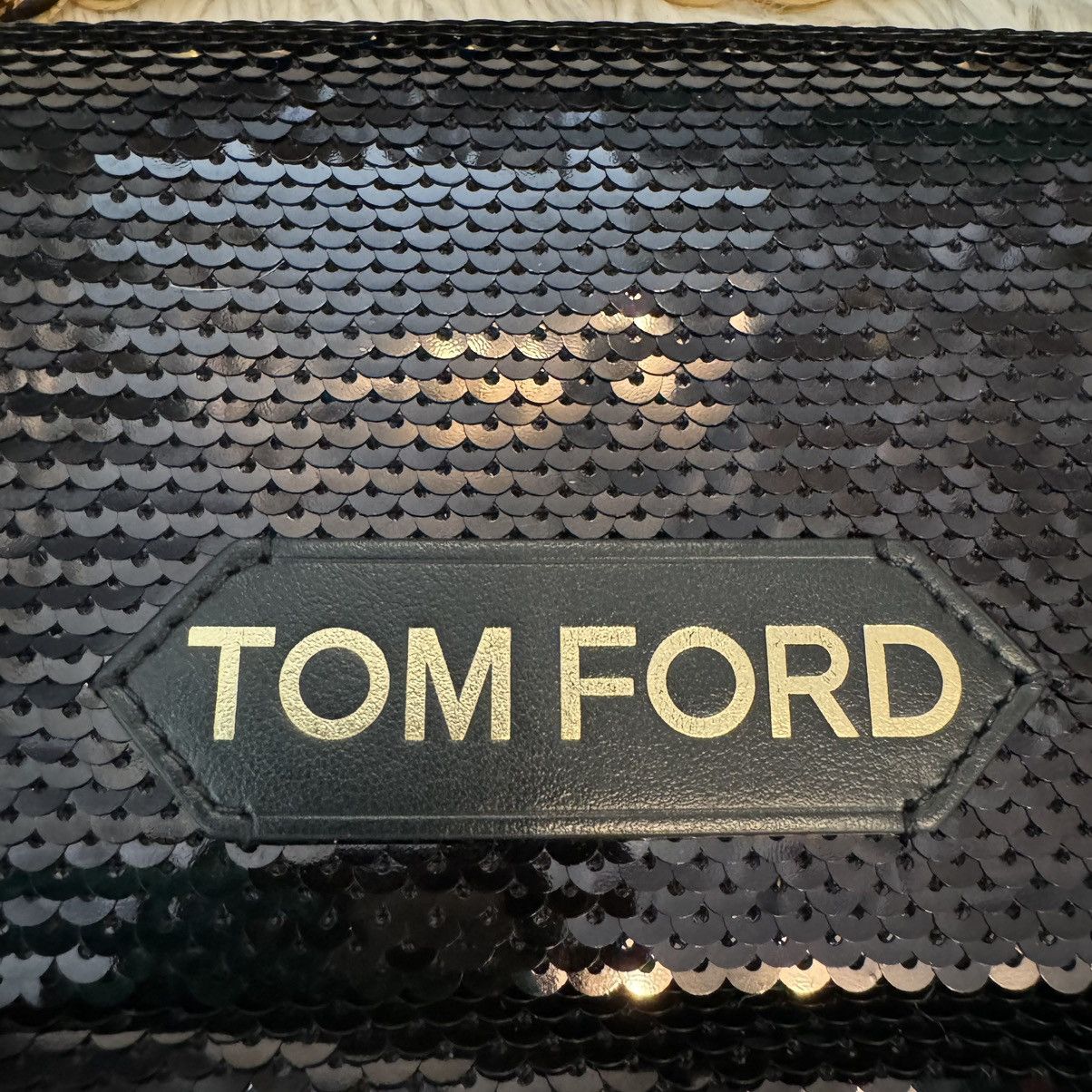 Tom Ford Tom Ford Sequin Mini Chain Bag - Black - Gold - LIKE NEW! Size ONE SIZE - 15 Thumbnail