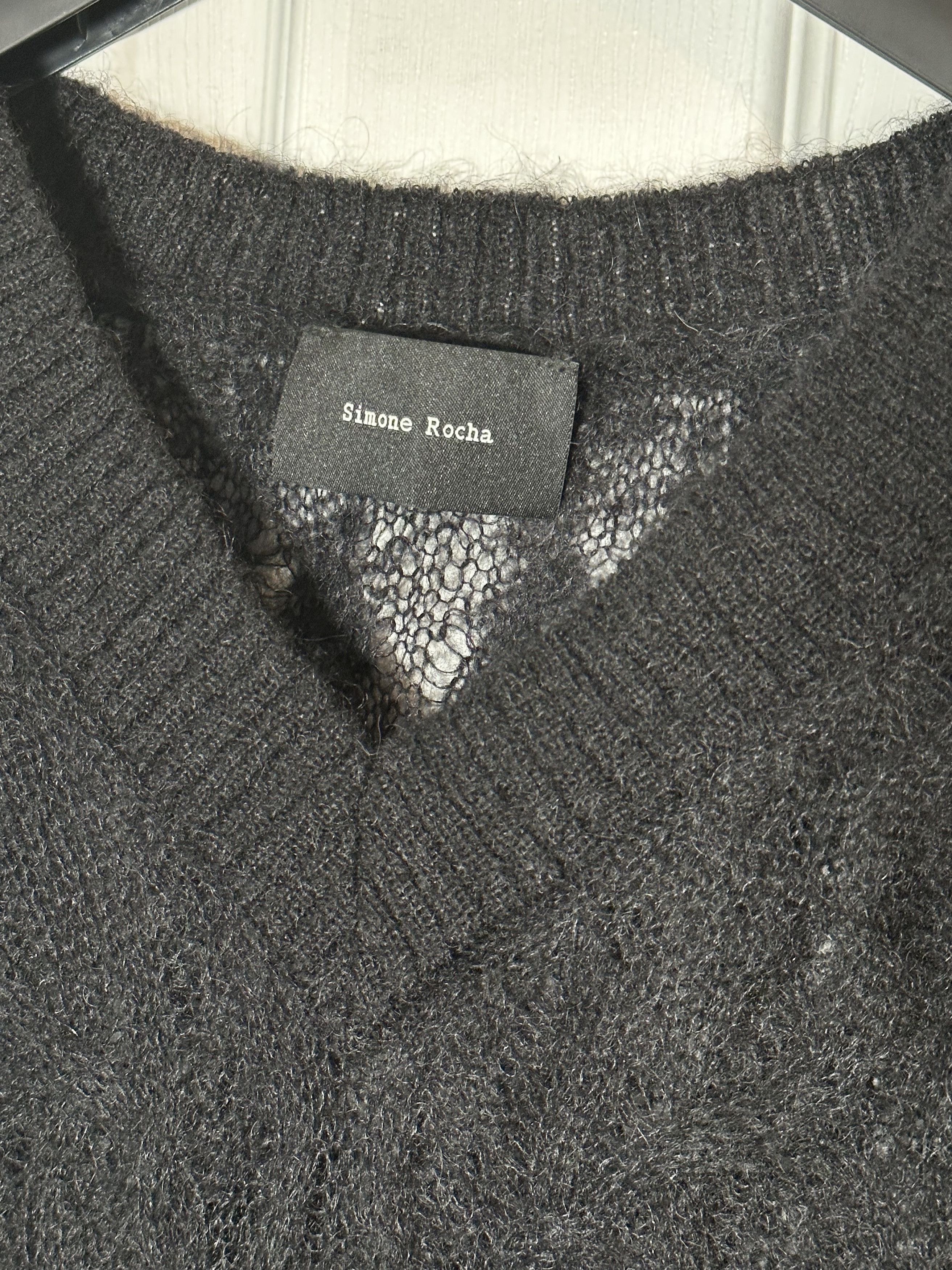 Simone Rocha Simone Rocha Long Cable Knit Sweater Size L / US 10 / IT 46 - 3 Thumbnail