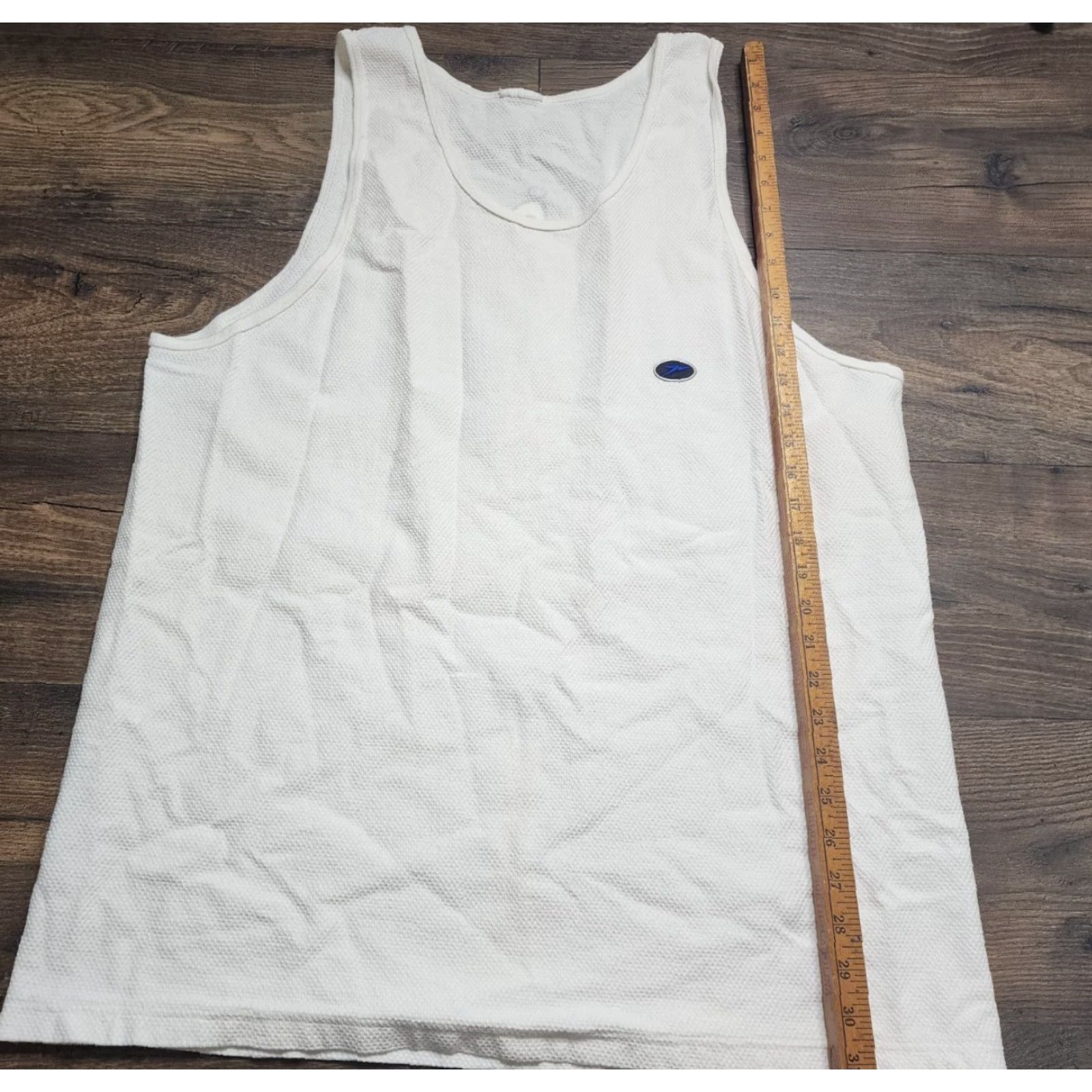 Speedo VINTAGE Speedo Mens XL T-Shirt Sleeveless Cotton Logo 90s Sports Double-Sided Summer Size US XL / EU 56 / 4 - 2 Thumbnail