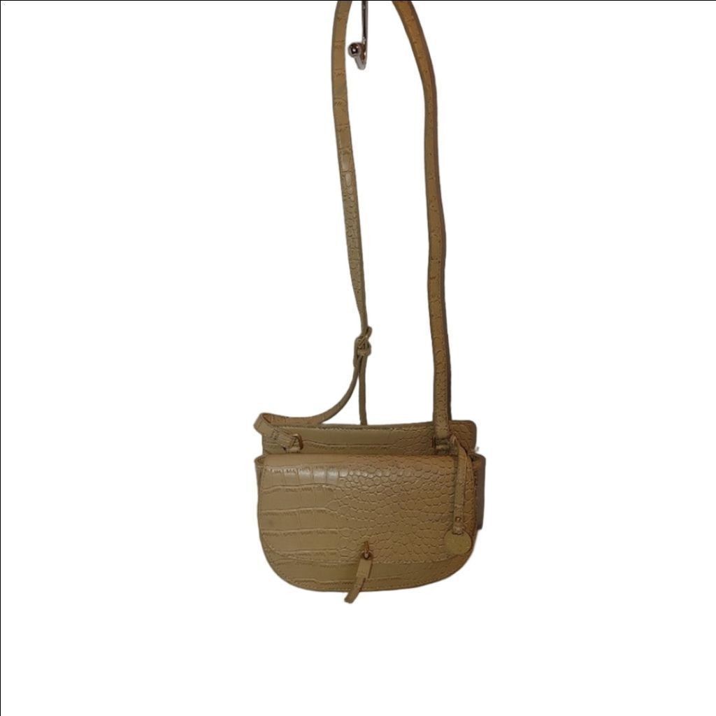 Santa Cruz Skateboards Penelope & Monica Cruz Croc Embossed Leather Crossbody Size ONE SIZE - 1 Thumbnail