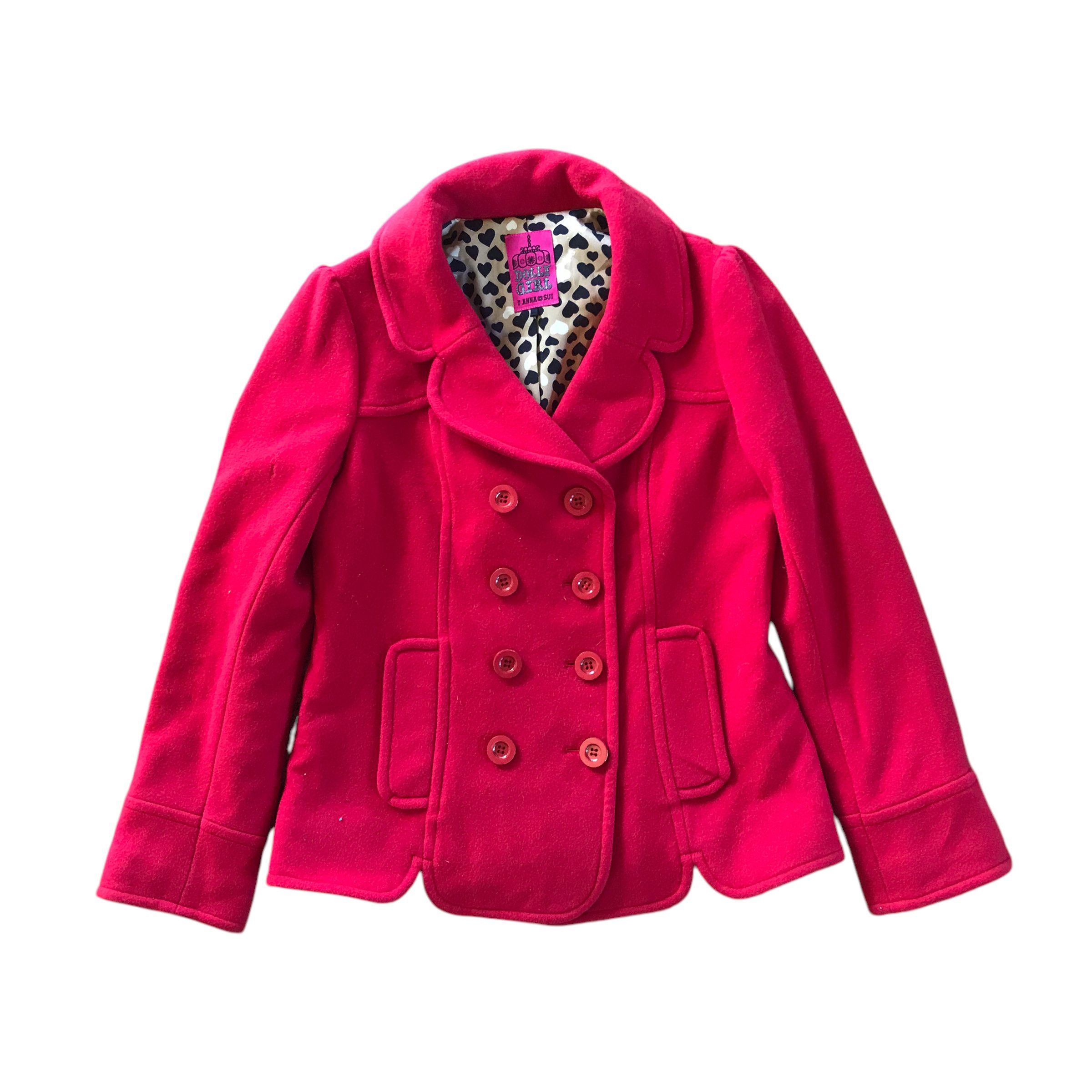 Anna Sui Anna Sui X Dolly Girl Double Breast Jacket Size S / US 4 / IT 40 - 1 Thumbnail