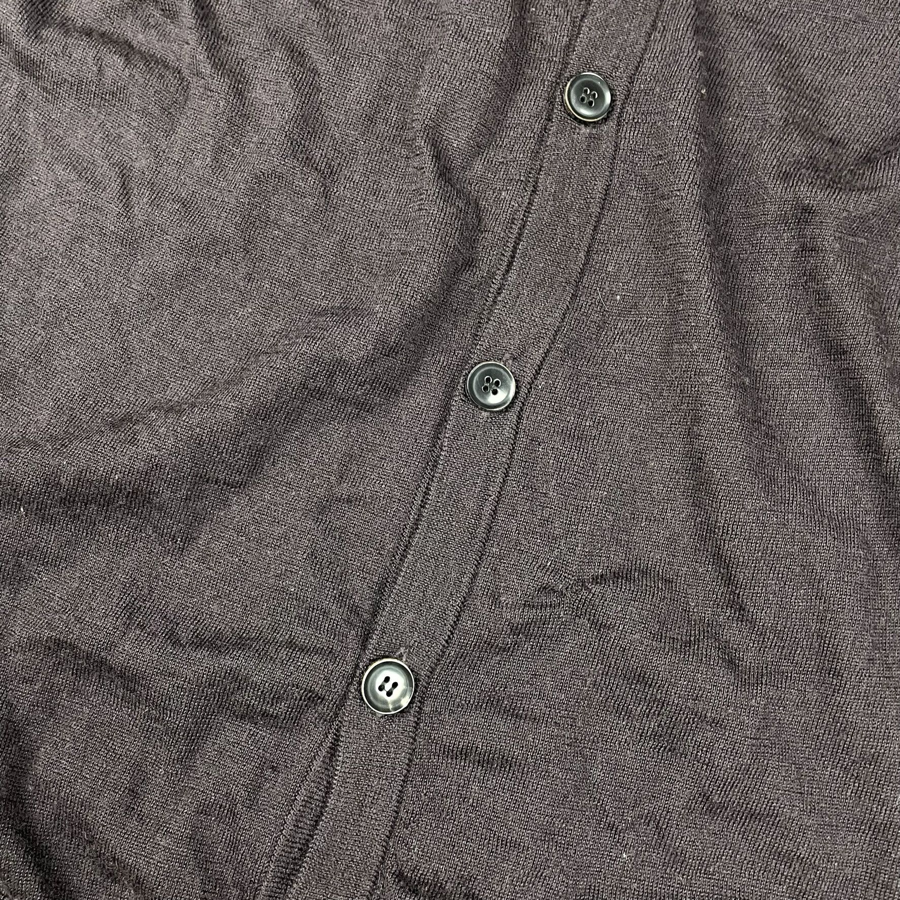 Allsaints × Vintage CRAZY Allsaints cashmere brown cardigan sweater elegant drip Size US L / EU 52-54 / 3 - 8 Thumbnail