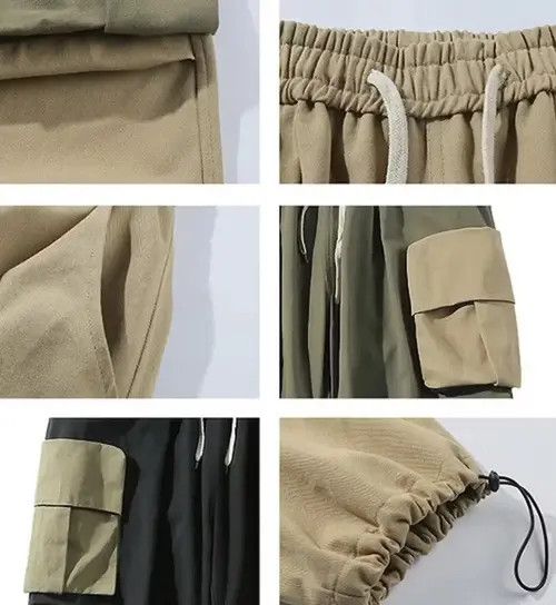 Japanese Brand 20AW Indigo Union Japan Khaki Oversized Worker Cargo Pants Size US 31 - 4 Thumbnail