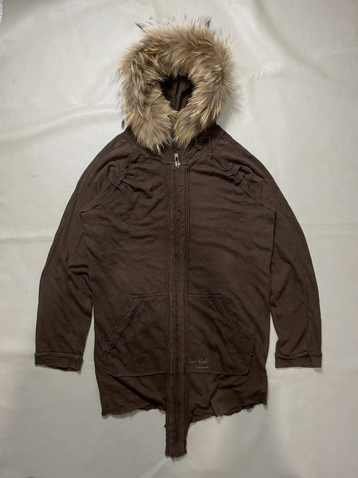 British knights faux Fur Hoodie lgb style