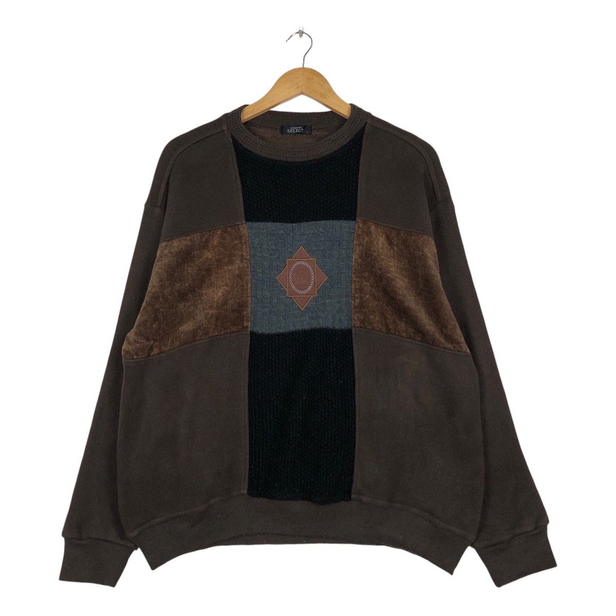 Japanese Brand Abstract Design Sweatshirt Pullover Rare Medium Size US M / EU 48-50 / 2 - 1 Thumbnail
