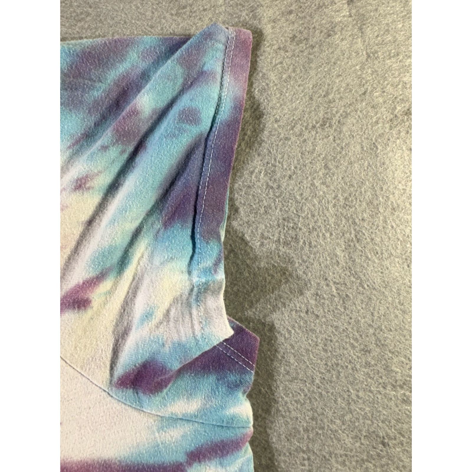 Vintage Fall Out Boy Shirt Mens 2XL Tie Dye Purple Blue Band Graphic Tee Manhead Cotton Size US XXL / EU 58 / 5 - 3 Thumbnail