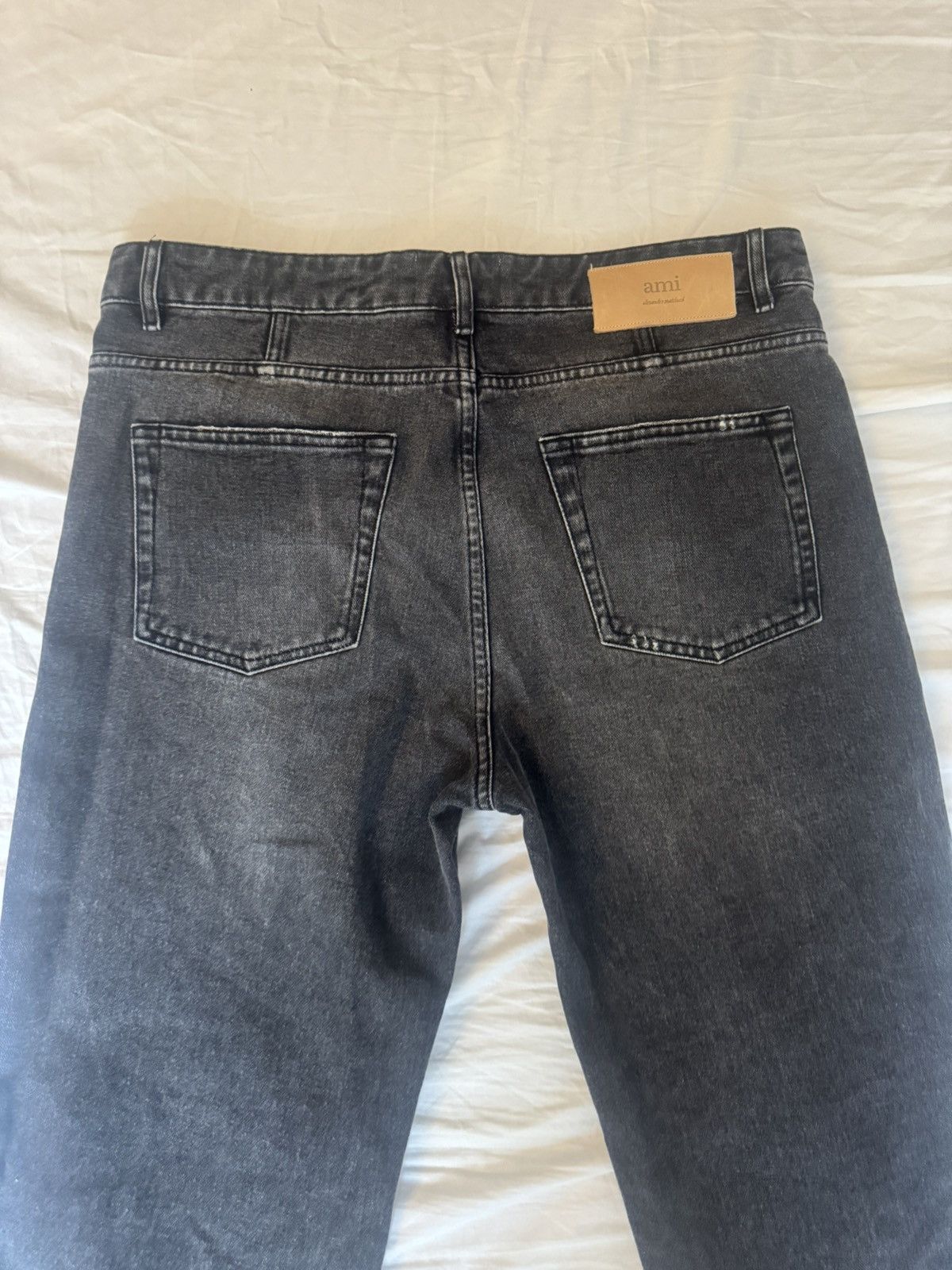 AMI Ami Straight Fit Jeans Size US 34 / EU 50 - 5 Thumbnail
