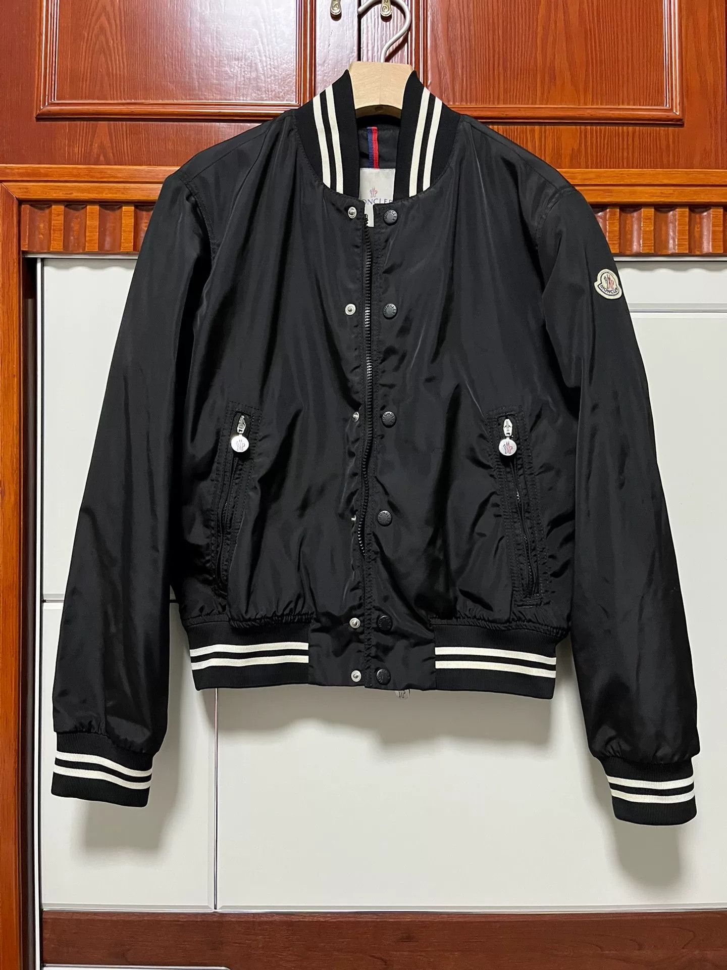 Moncler Moncler Short Baseball Jacket Size US M / EU 48-50 / 2 - 1 Thumbnail