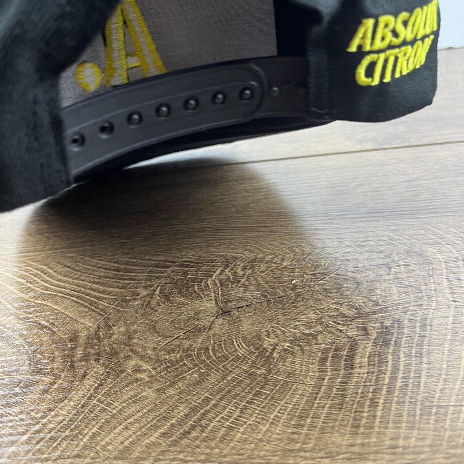 Other Absolut Citron Snapback Hat Black Hat Adjustable Black Adult Size ONE SIZE - 10 Thumbnail