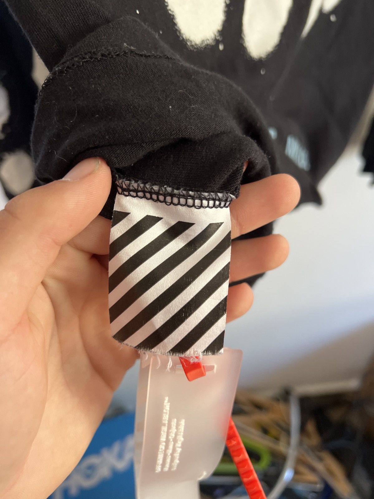 Off-White Off white spray paint Long sleeve TEE Size US M / EU 48-50 / 2 - 8 Thumbnail