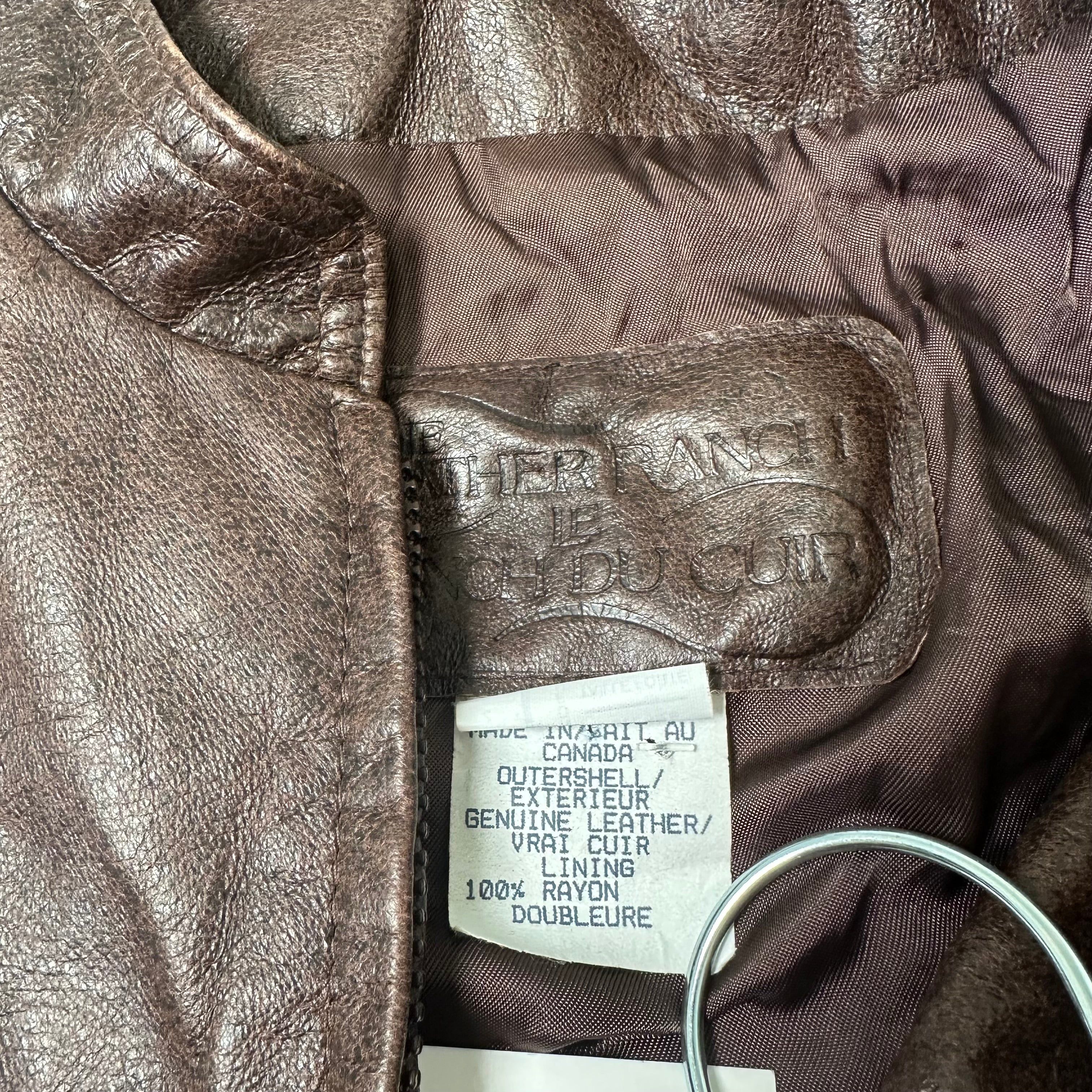 Leather Vintage The Leather Ranch Jacket S Size US S / EU 44-46 / 1 - 5 Thumbnail