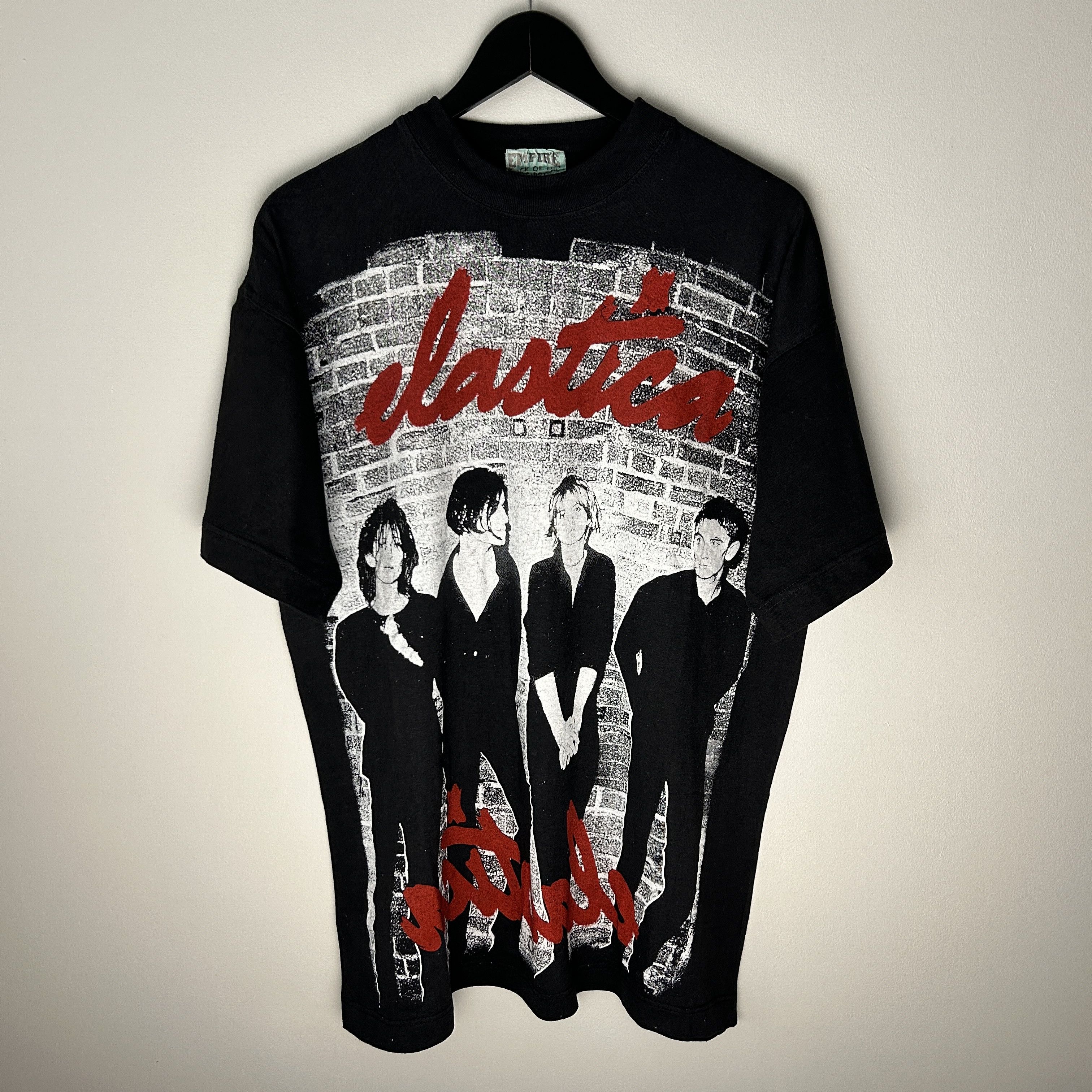 Band Tees Vintage Elastica 90’s Brit Pop Band T-shirt Size US XL / EU 56 / 4 - 1 Thumbnail