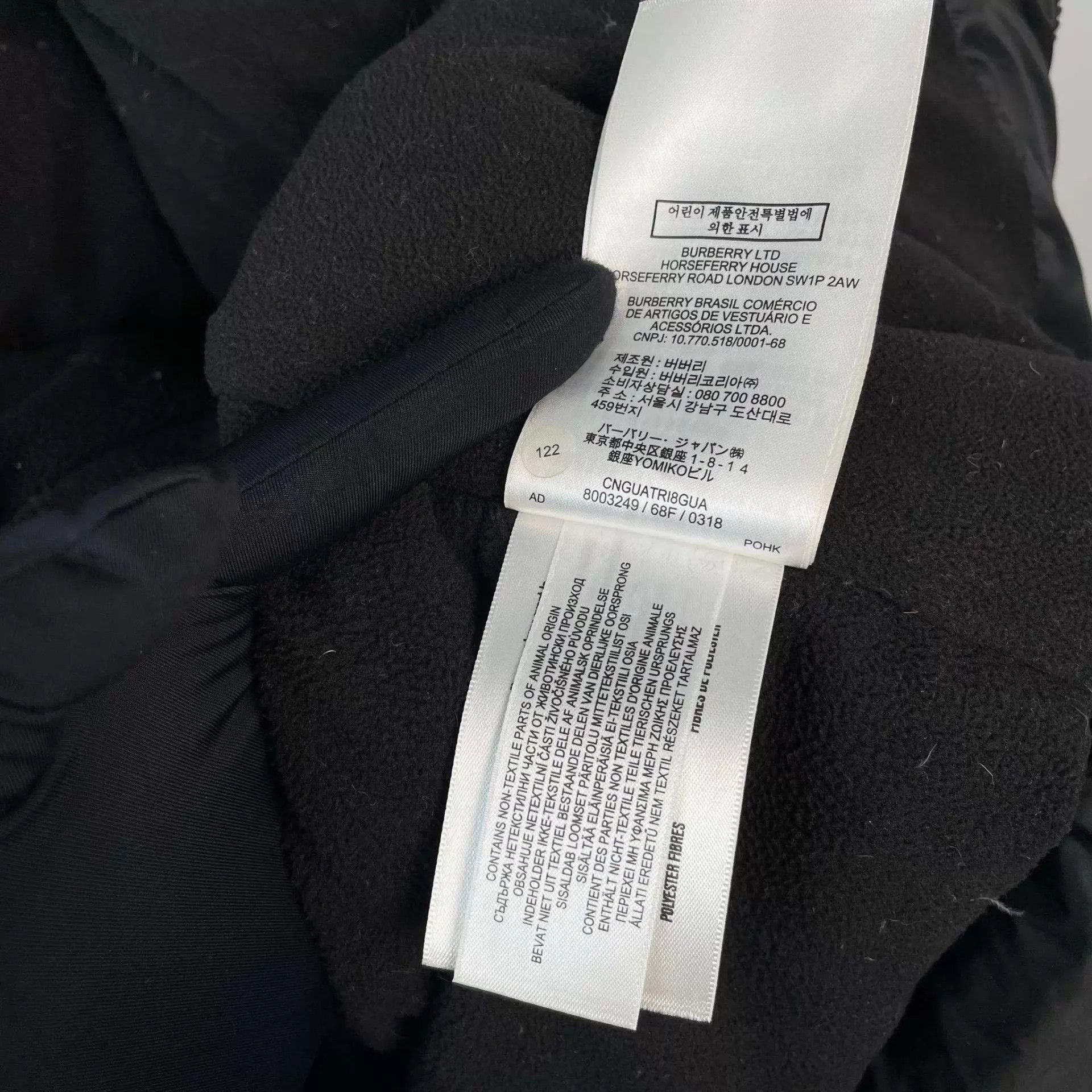Burberry Burberry black mid-length puffer coat xs 150 Size XS / US 0-2 / IT 36-38 - 9 Thumbnail